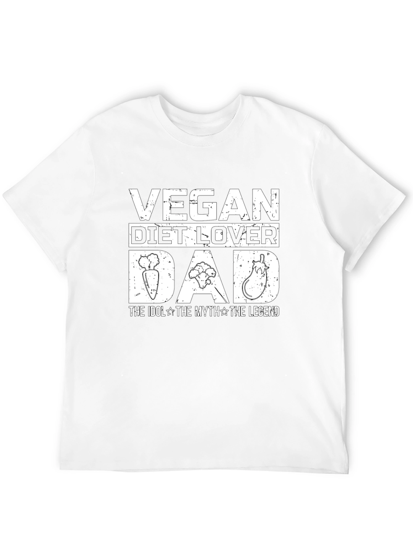Vegan Diet Lover Dad T-Shirt