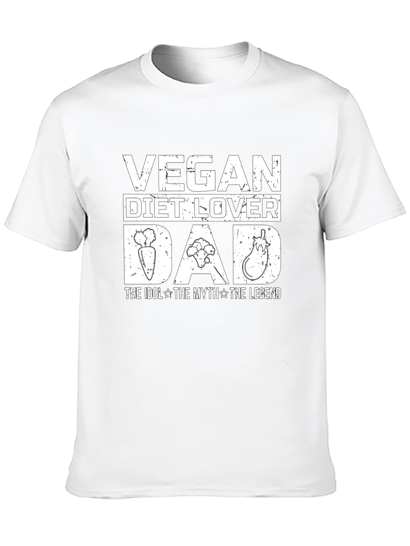 Vegan Diet Lover Dad T-Shirt