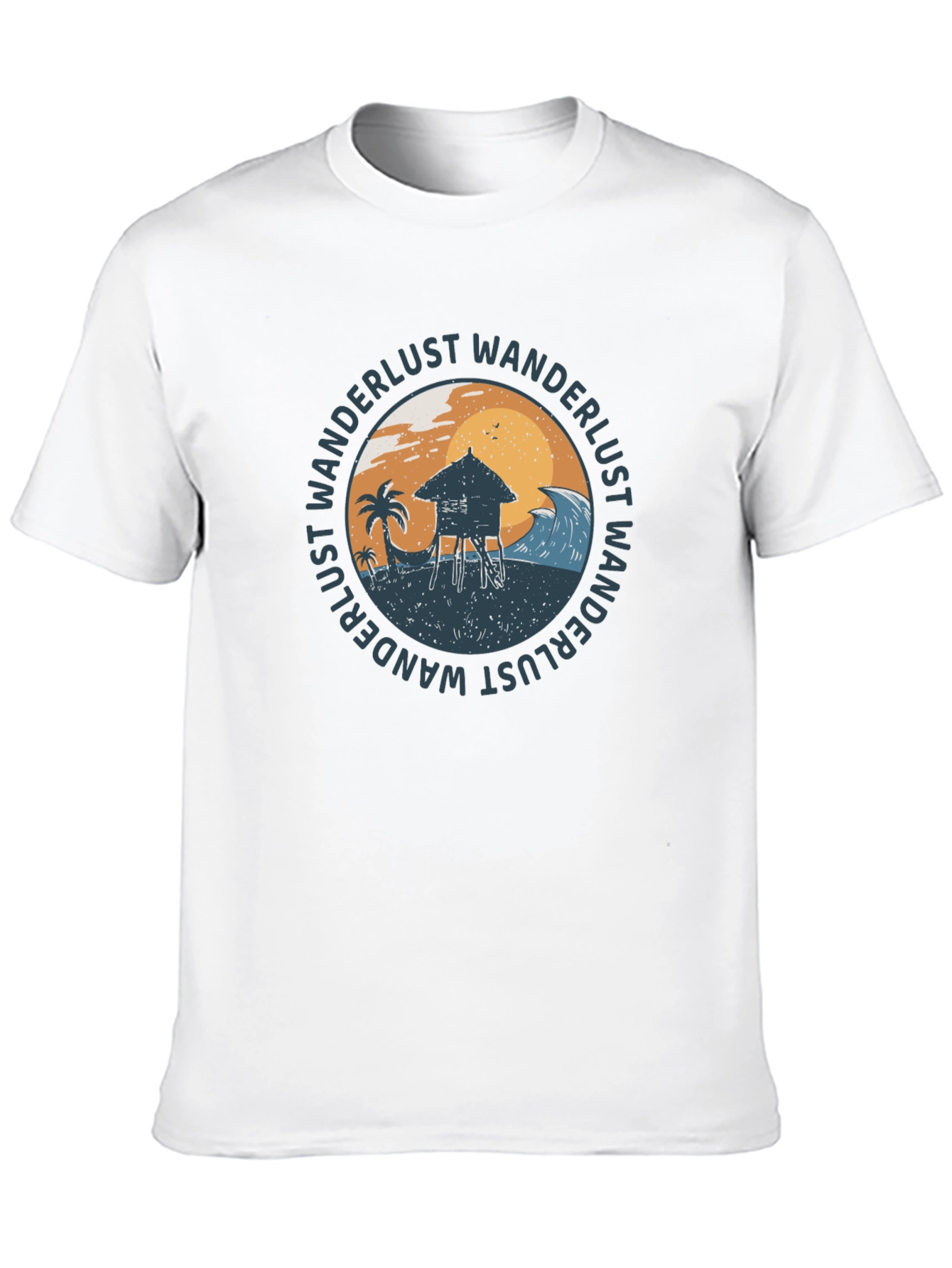 Wanderlust Graphic T-Shirt - Beach Theme