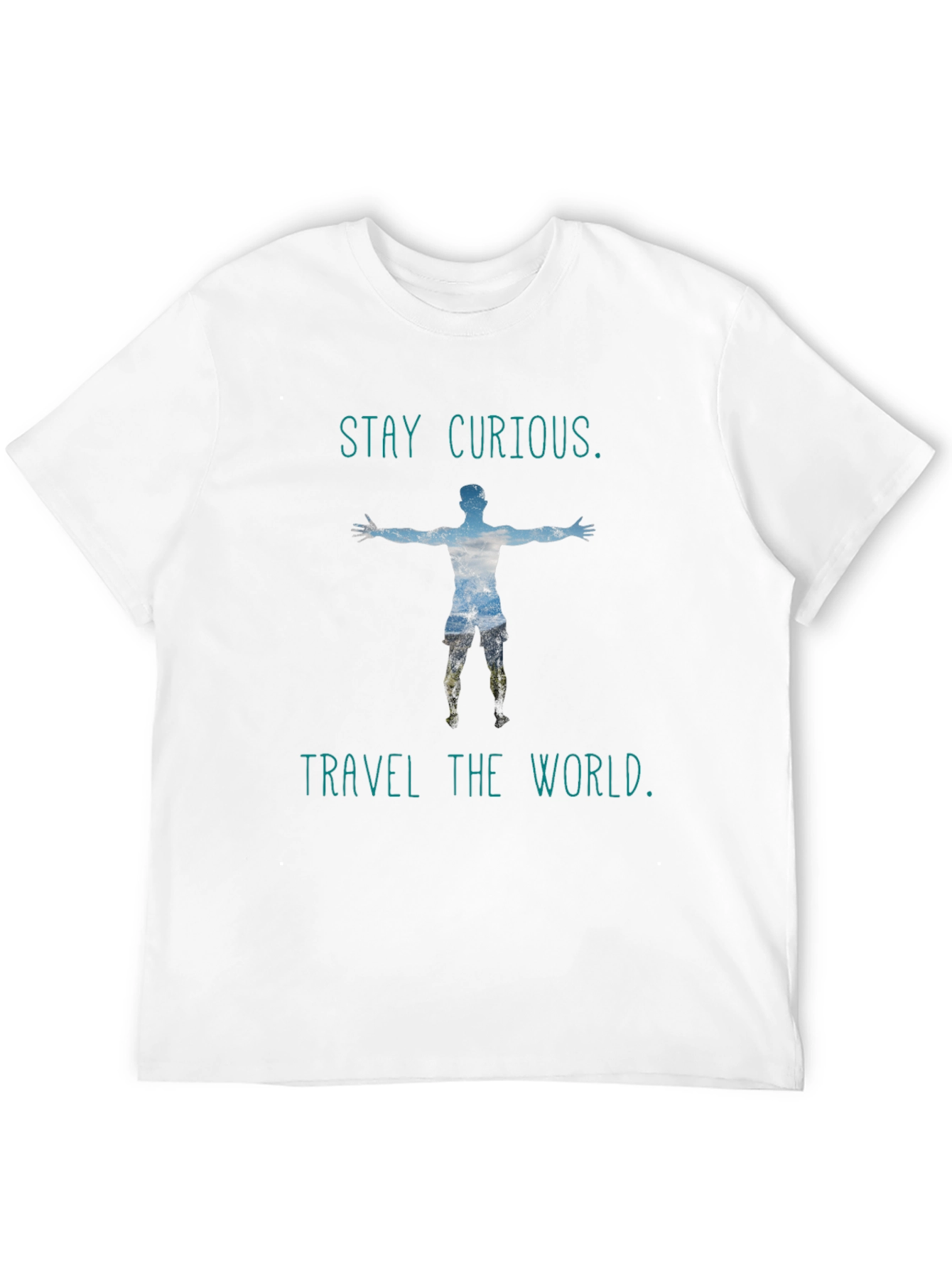 Stay Curious Graphic T-Shirt - Travel the World
