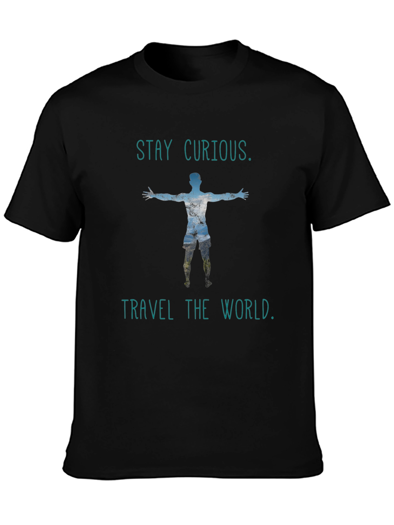 Stay Curious Graphic T-Shirt - Travel the World