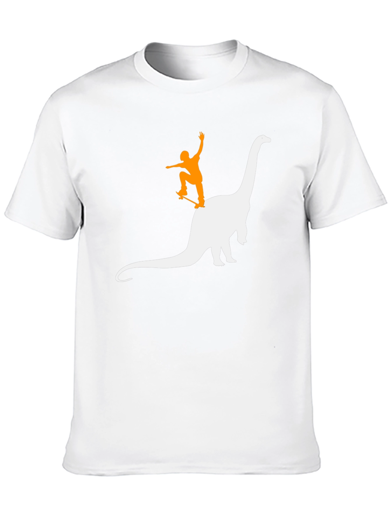 Dino Skate T-Shirt - Cool Graphic Tee