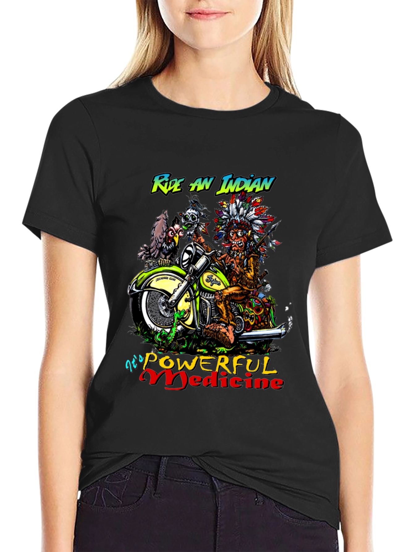 Ride an Indian Powerful Medicine T-Shirt