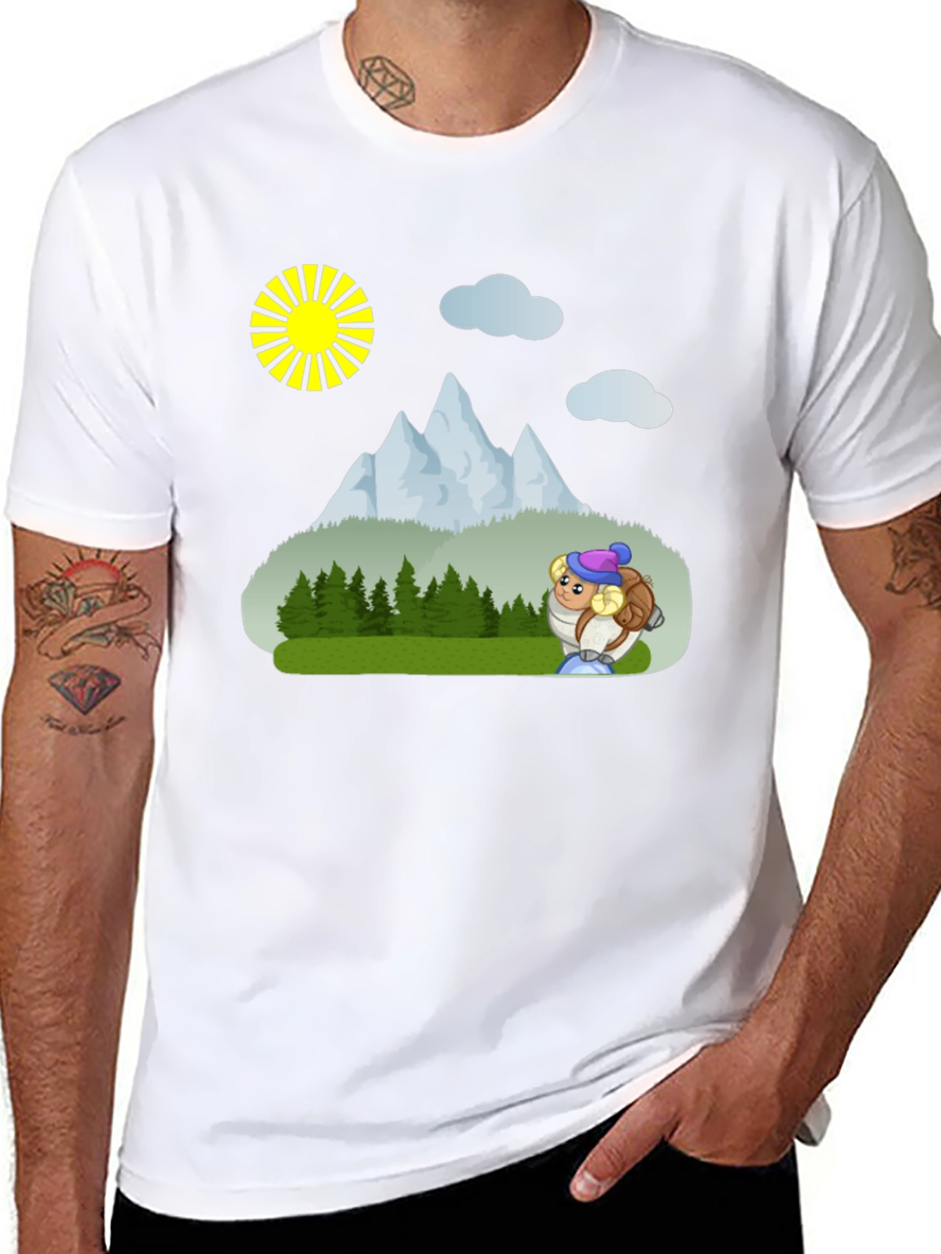 Mountain Adventure T-Shirt - Nature Lover Tee