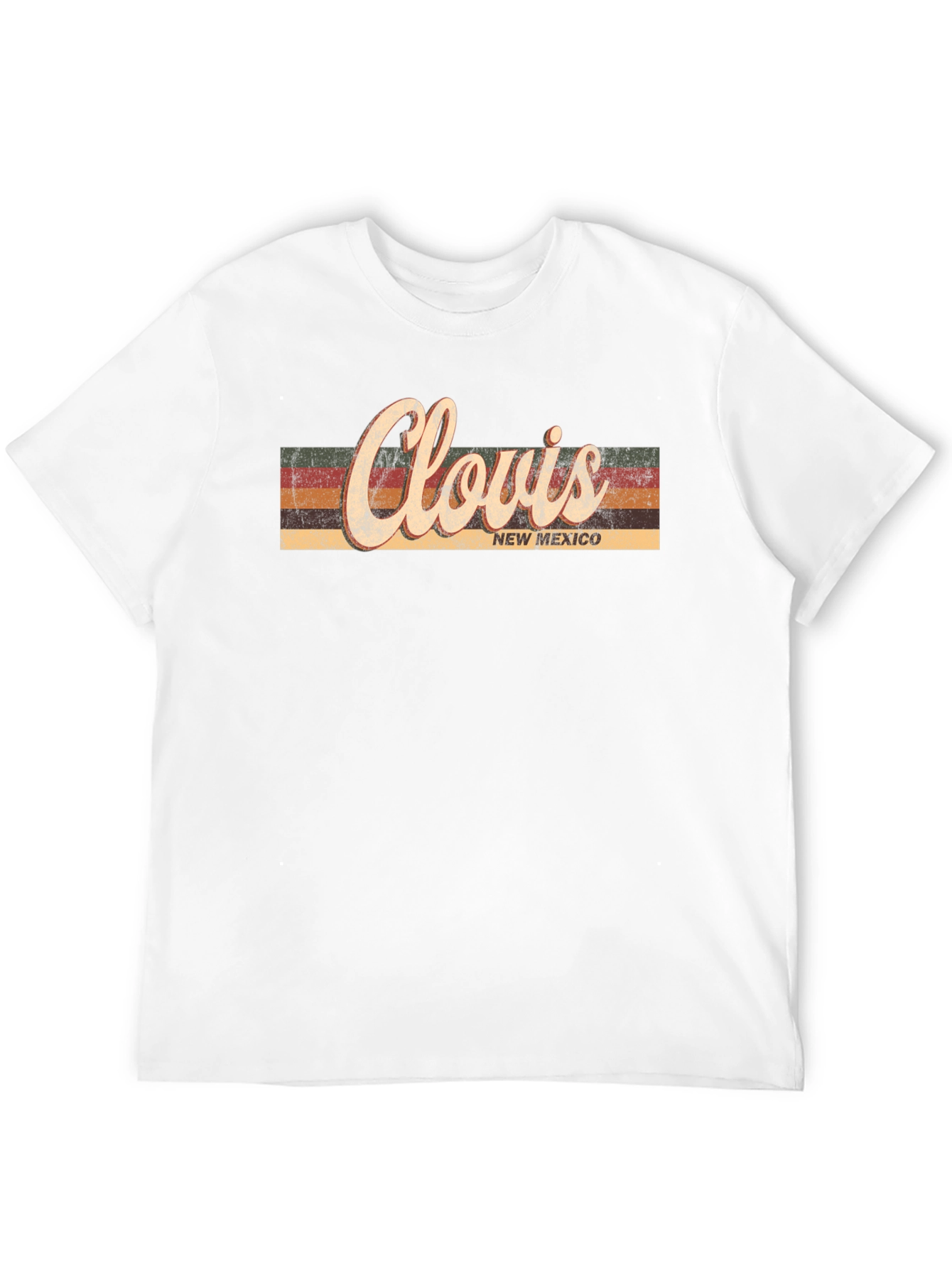 Clovis New Mexico Retro T-Shirt