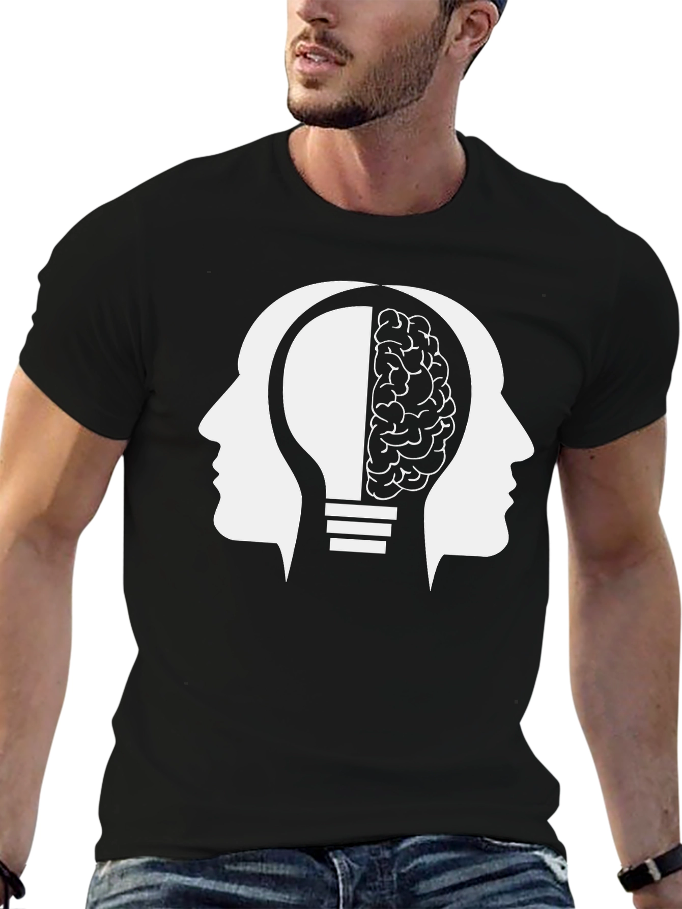 Intellect T-Shirt - Brain & Mind Design