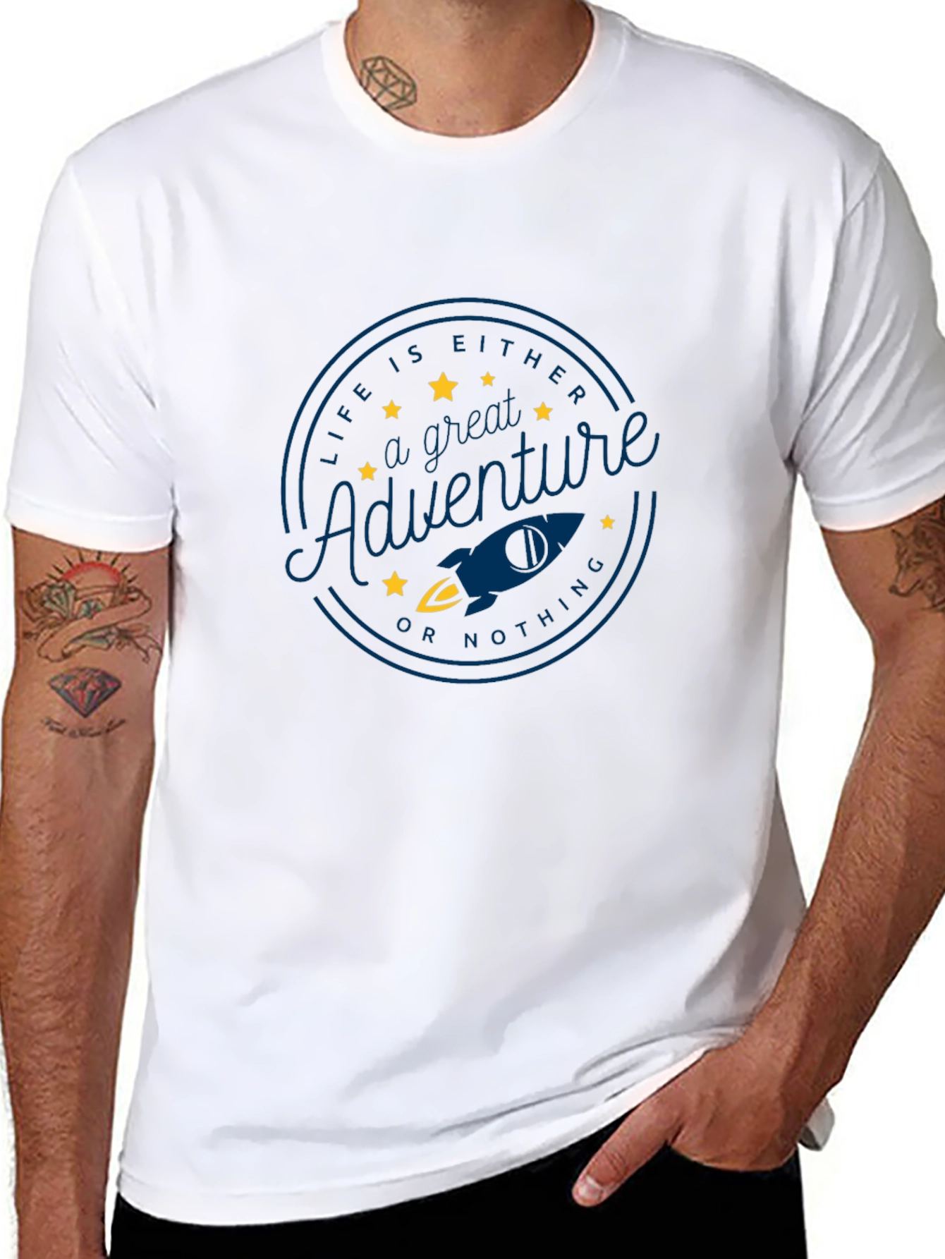Adventure Awaits Graphic T-Shirt
