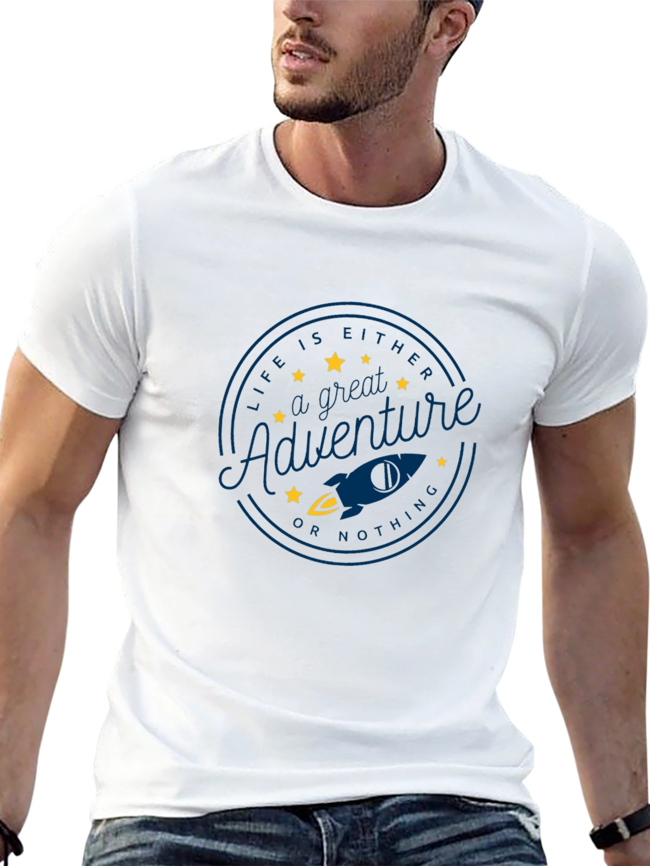 Adventure Awaits Graphic T-Shirt