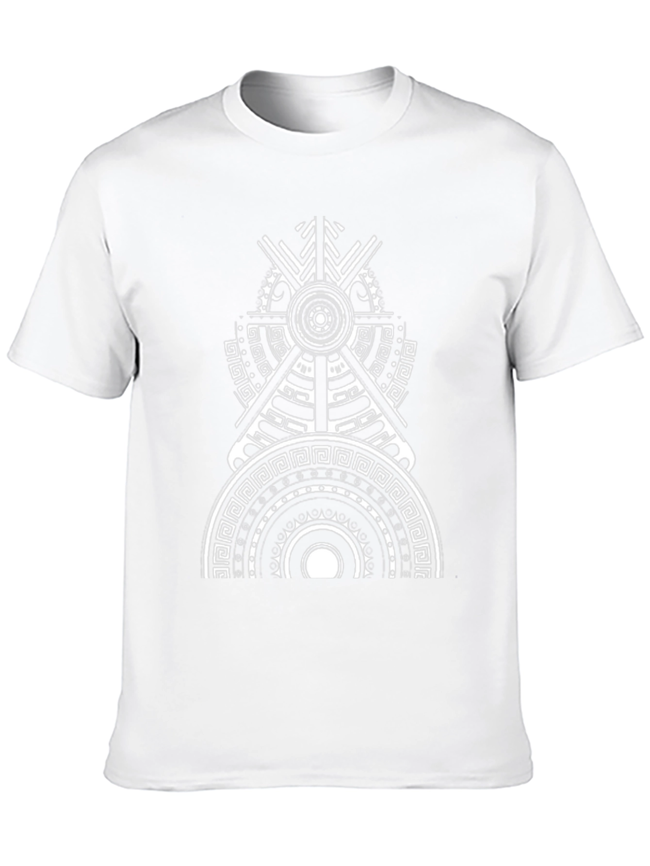Tribal Graphic T-Shirt - Black
