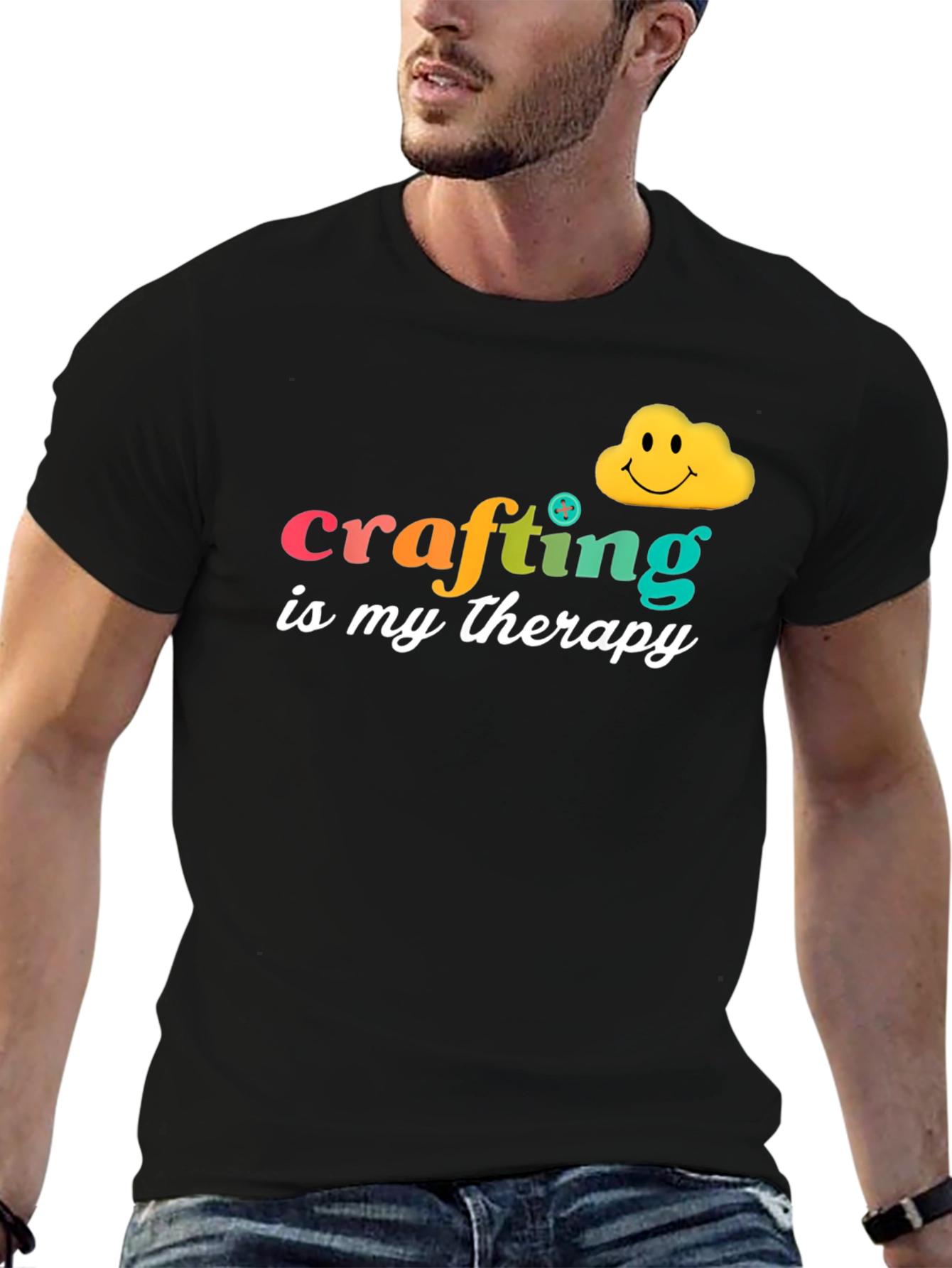 Crafting Is My Therapy T-Shirt