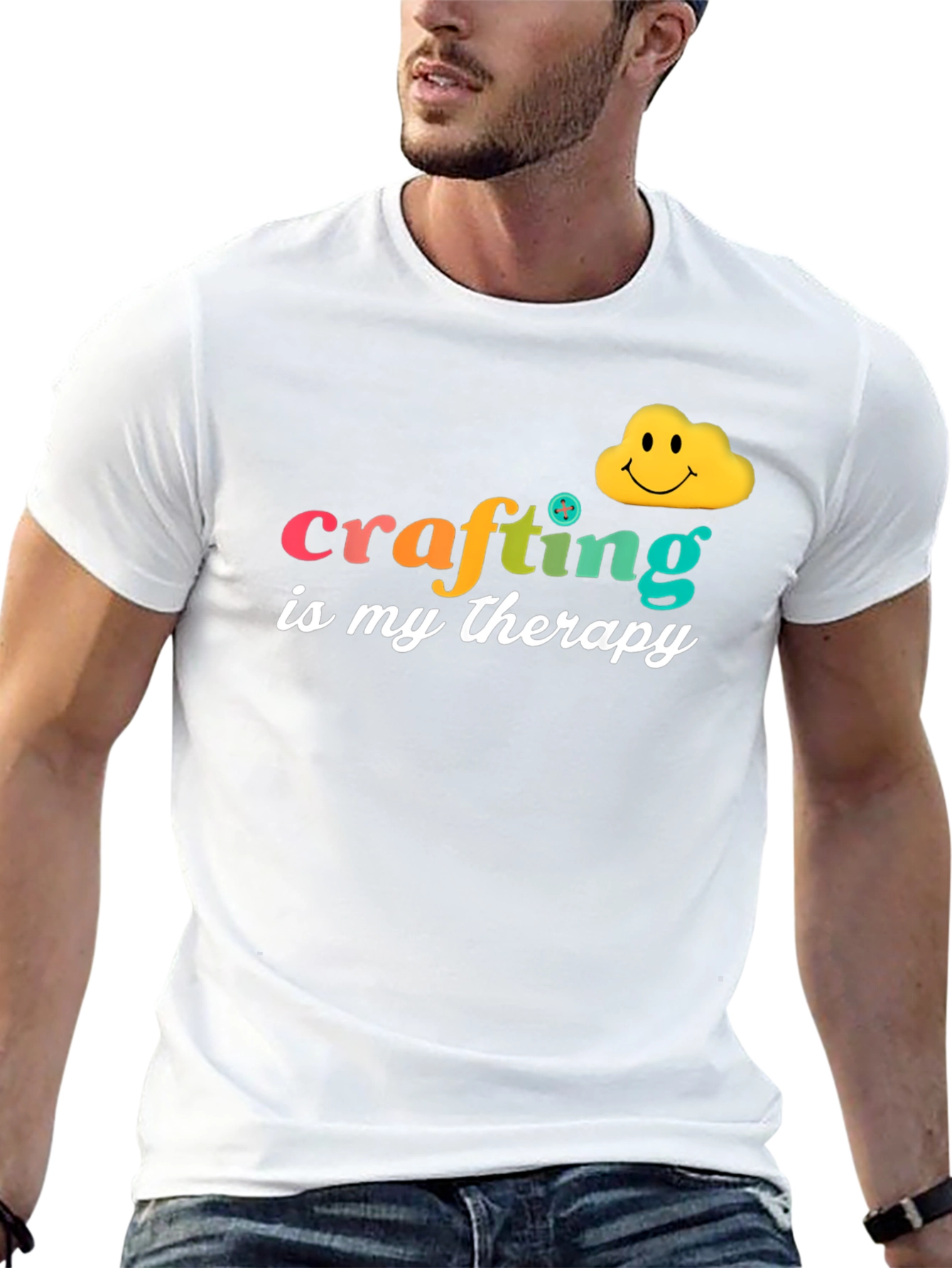 Crafting Is My Therapy T-Shirt