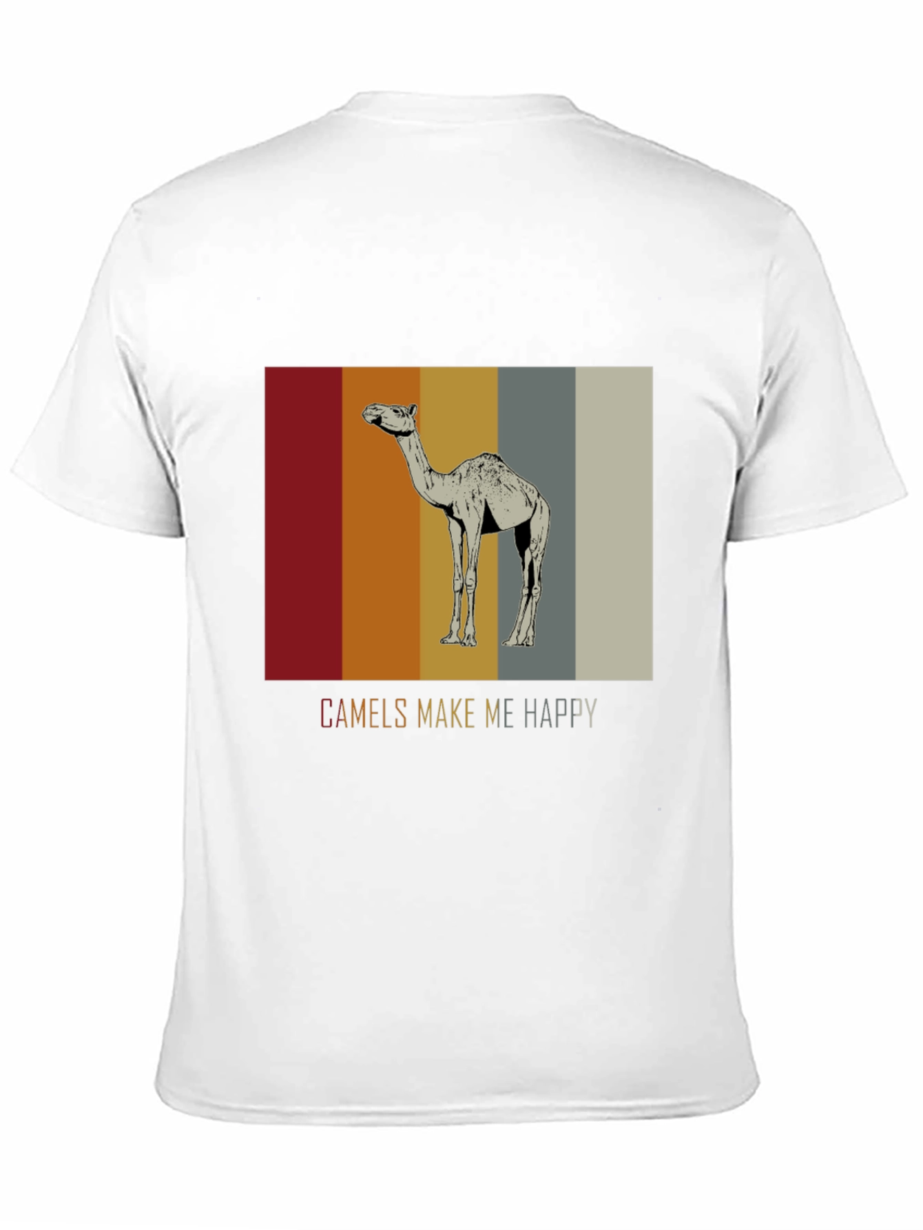 Camels Make Me Happy Graphic T-Shirt