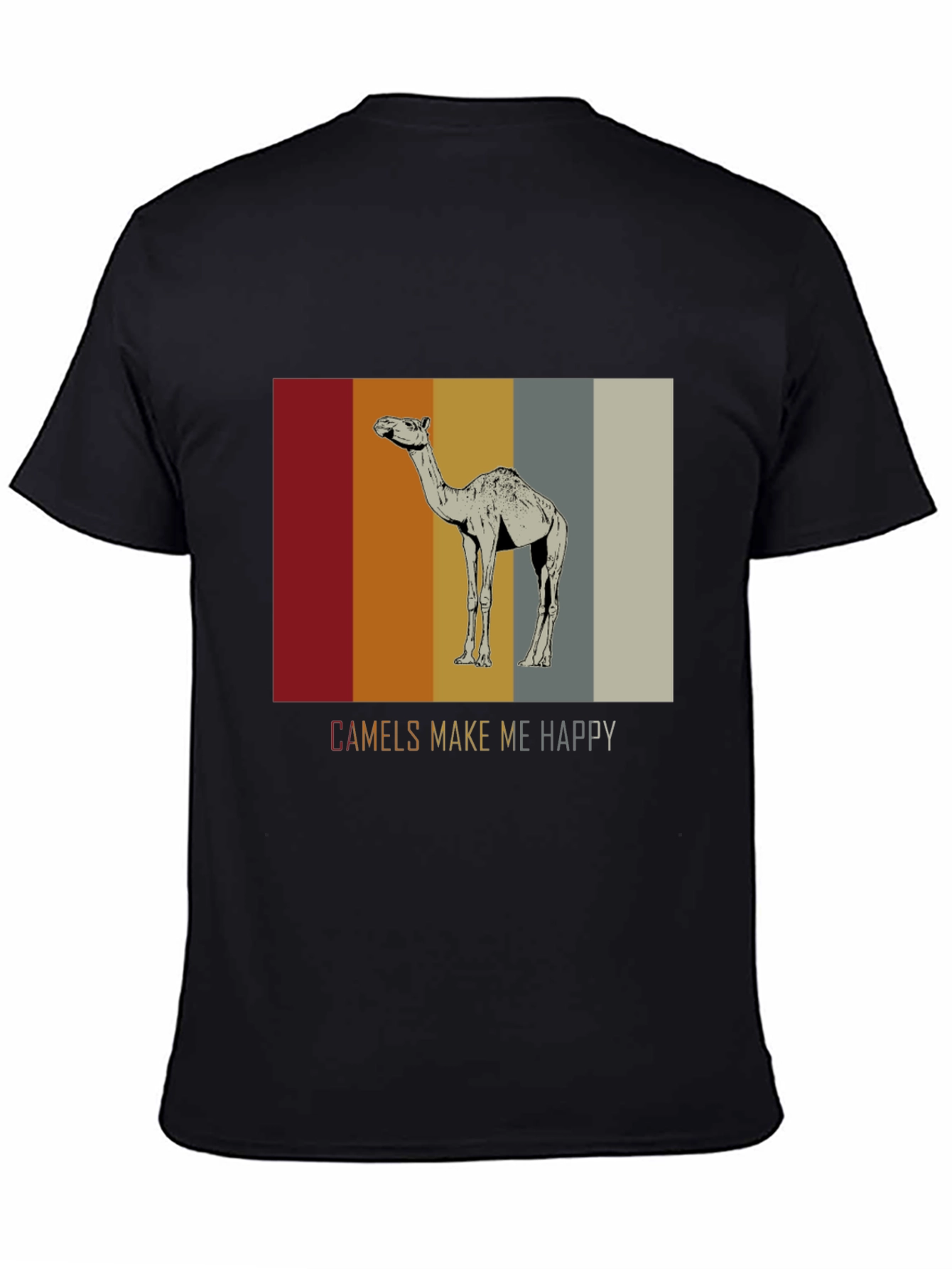 Camels Make Me Happy Graphic T-Shirt