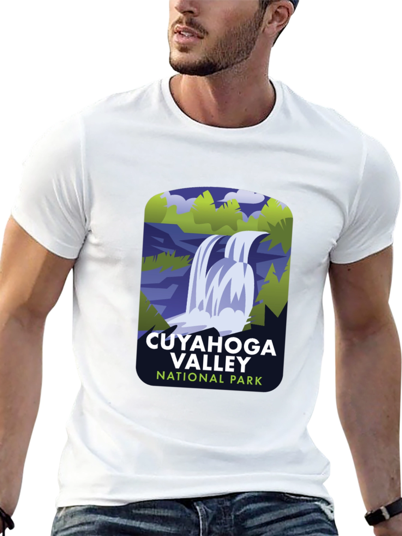 Cuyahoga Valley National Park Black T-Shirt