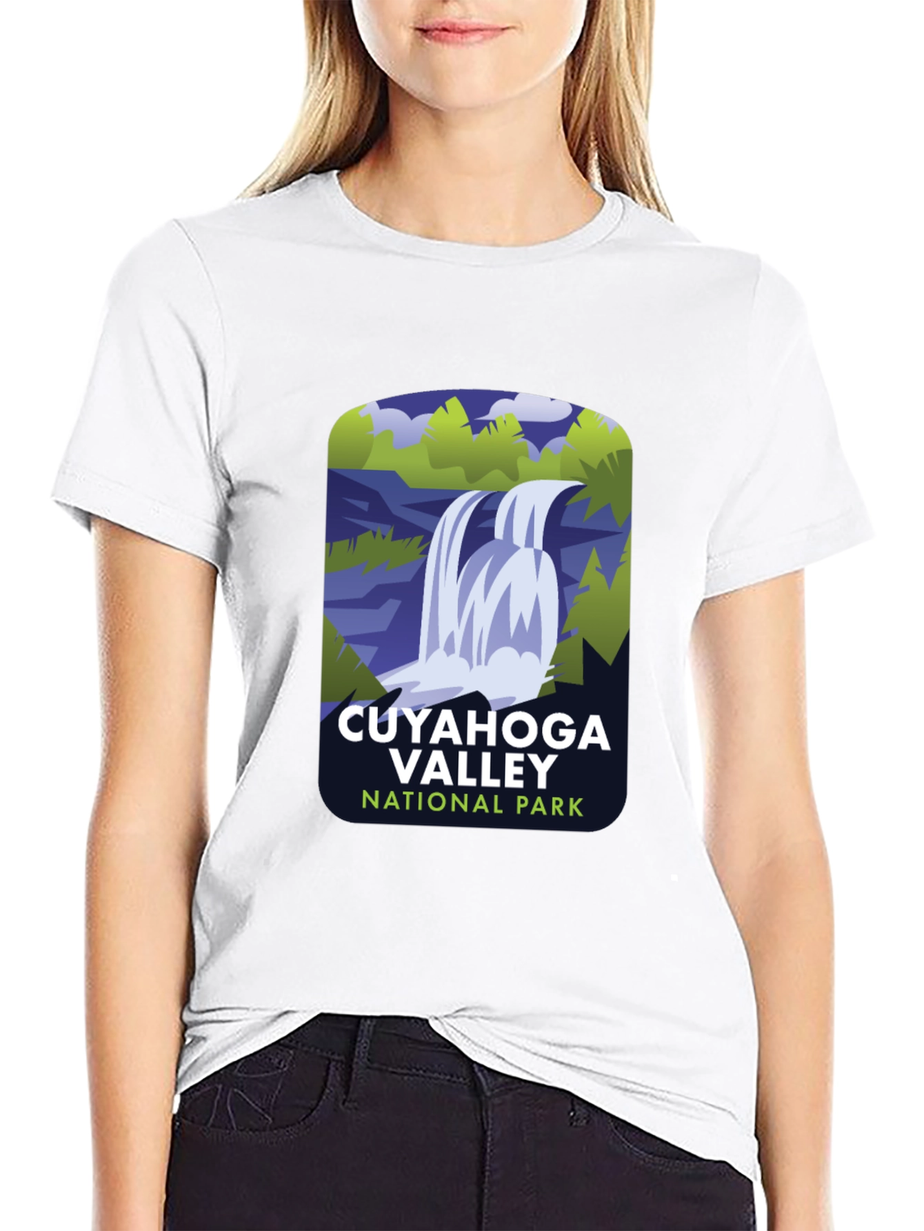 Cuyahoga Valley National Park Black T-Shirt