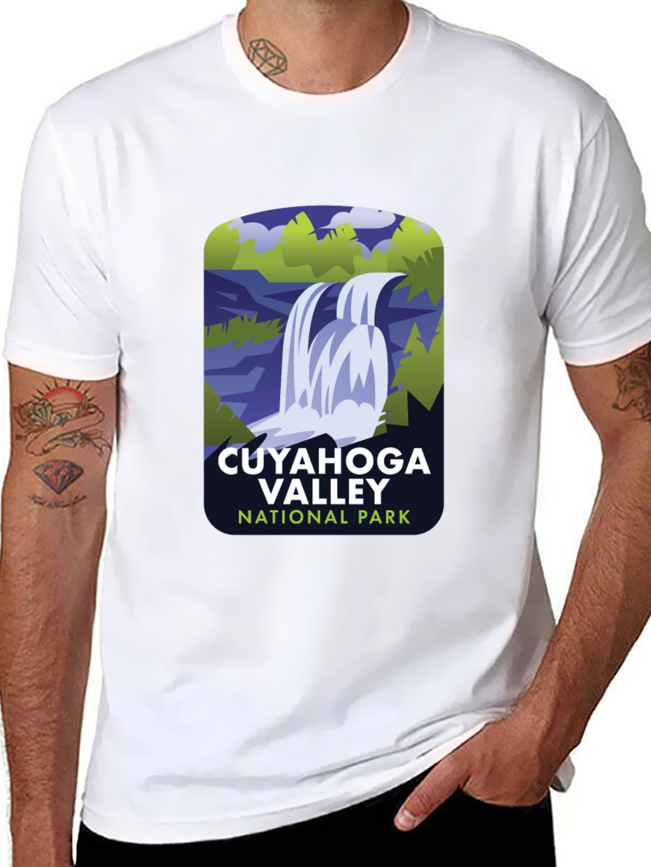 Cuyahoga Valley National Park Black T-Shirt