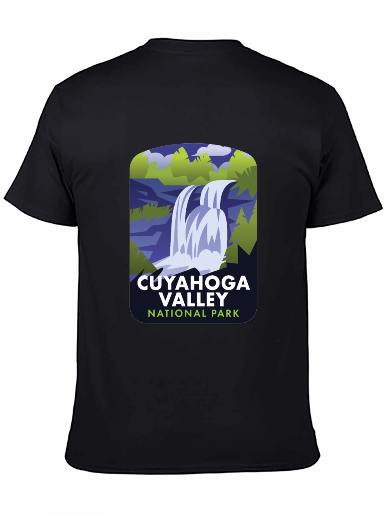Cuyahoga Valley National Park Black T-Shirt