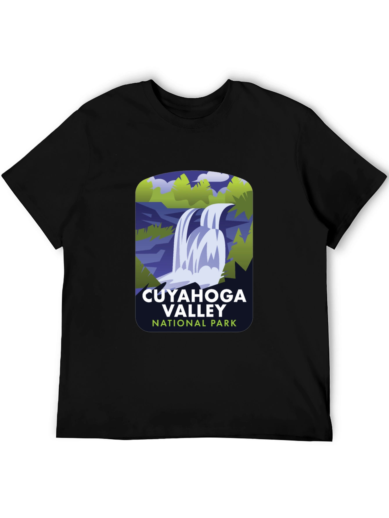 Cuyahoga Valley National Park Black T-Shirt