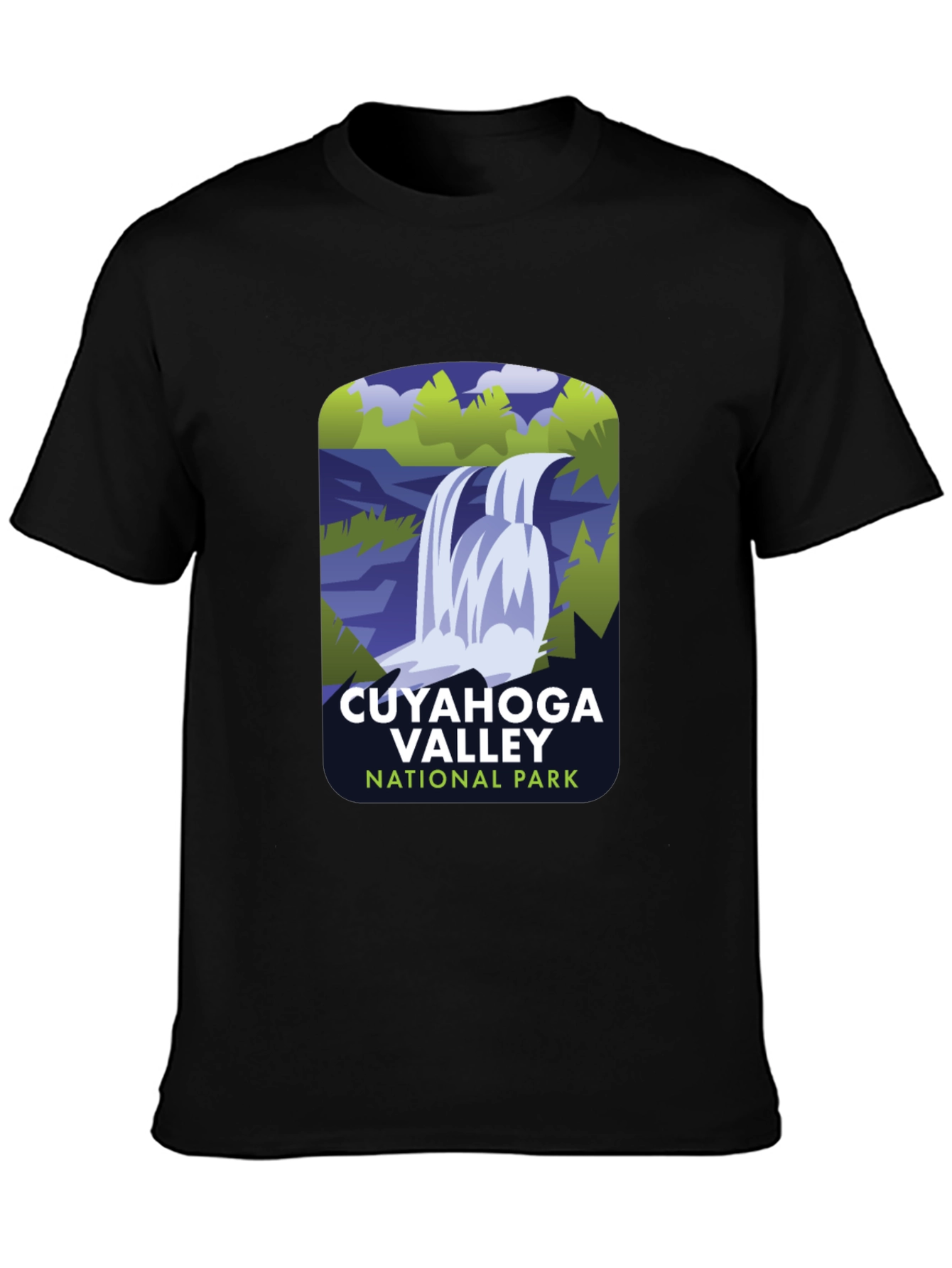 Cuyahoga Valley National Park Black T-Shirt