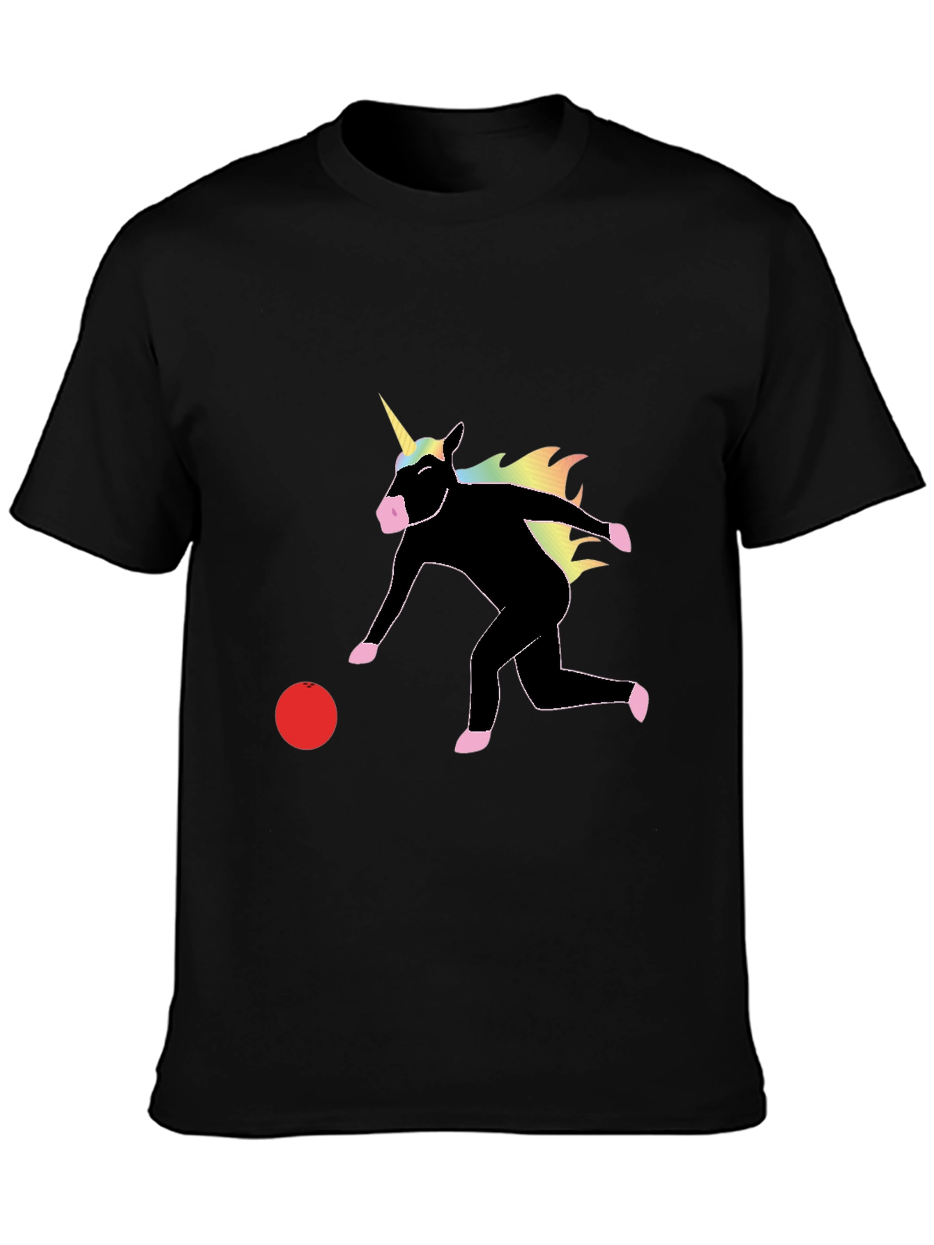 Unicorn Bowling Graphic Tee