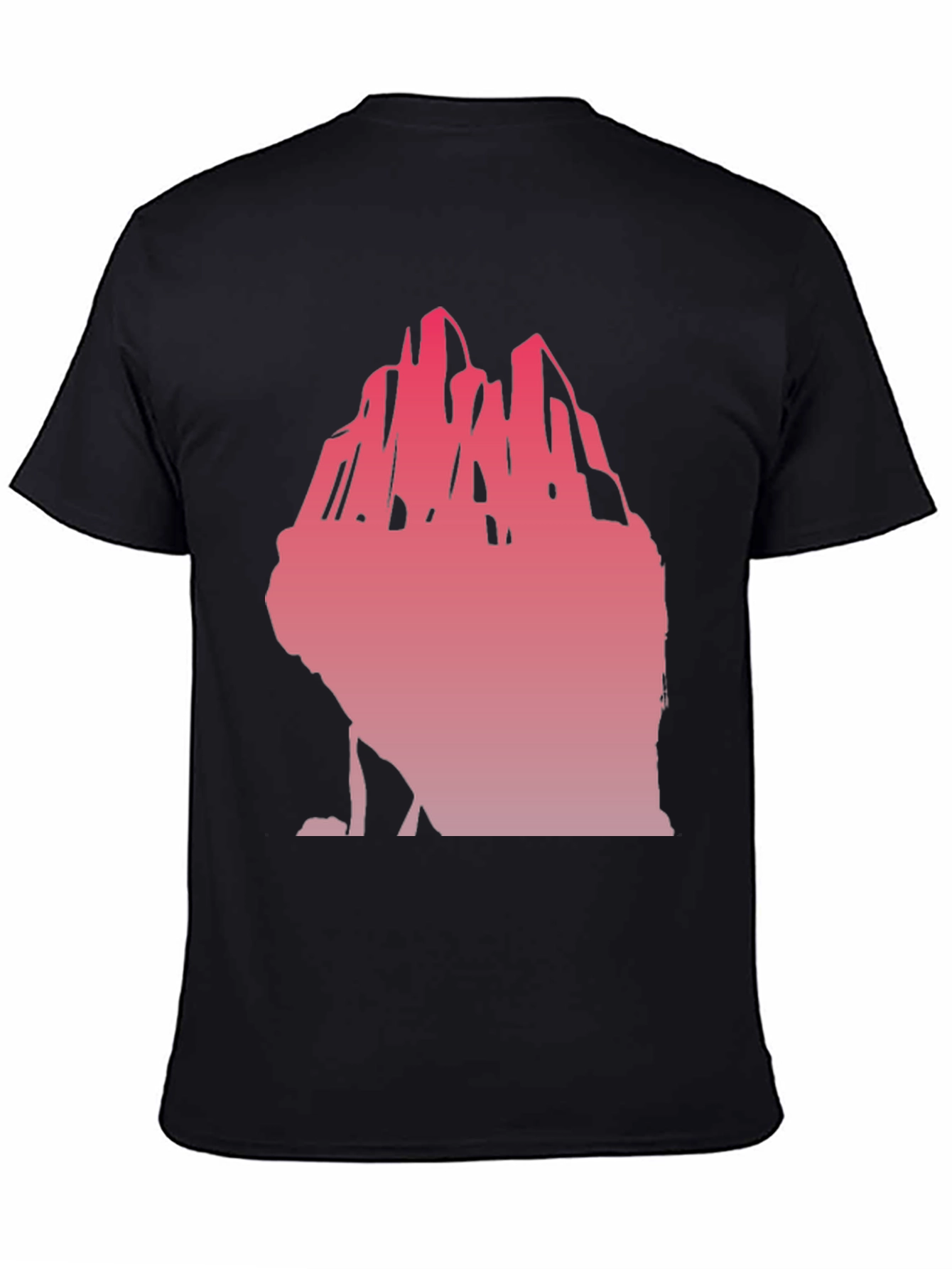 Mountain Graphic Black T-Shirt