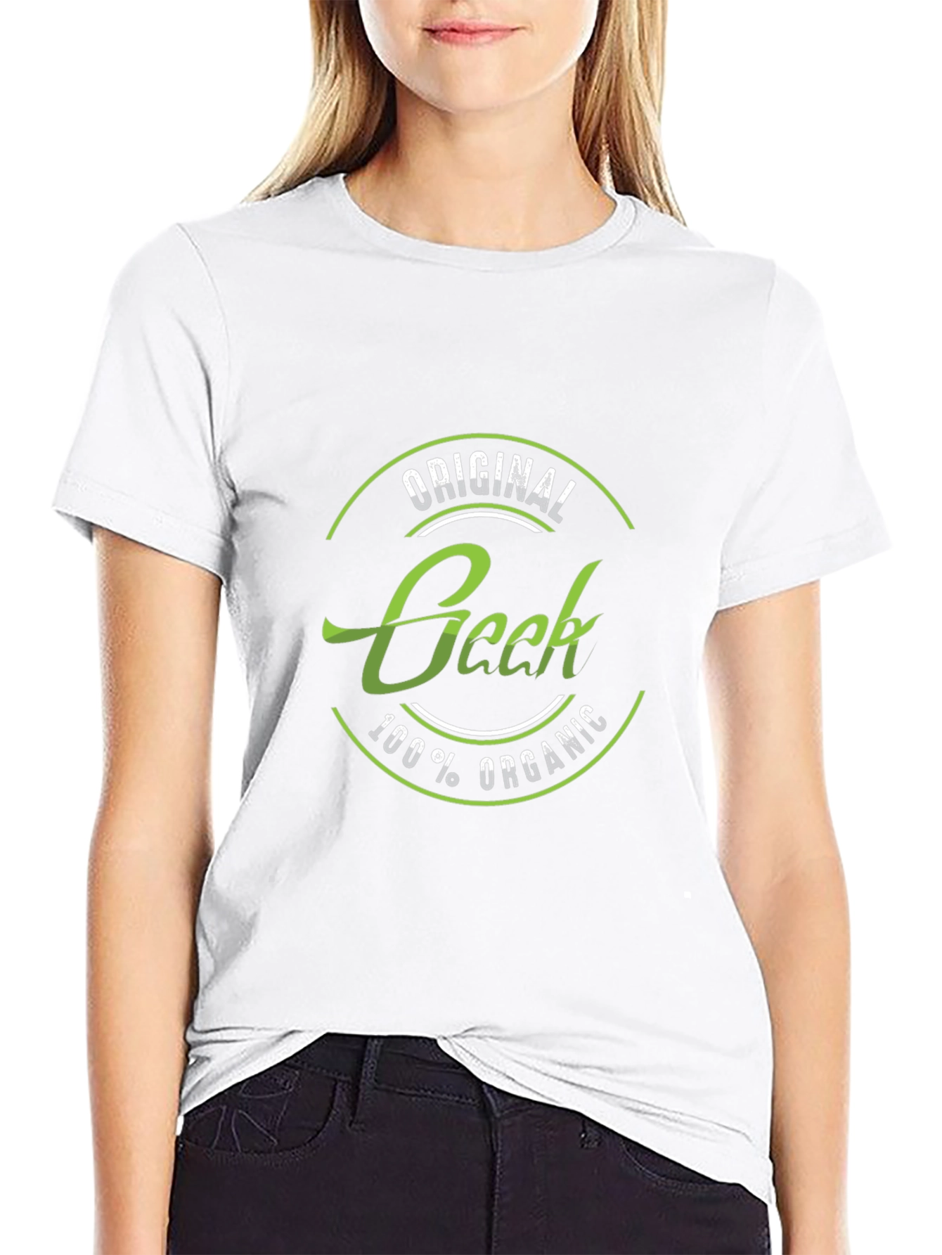 Original Geek 100% Organic Black T-Shirt