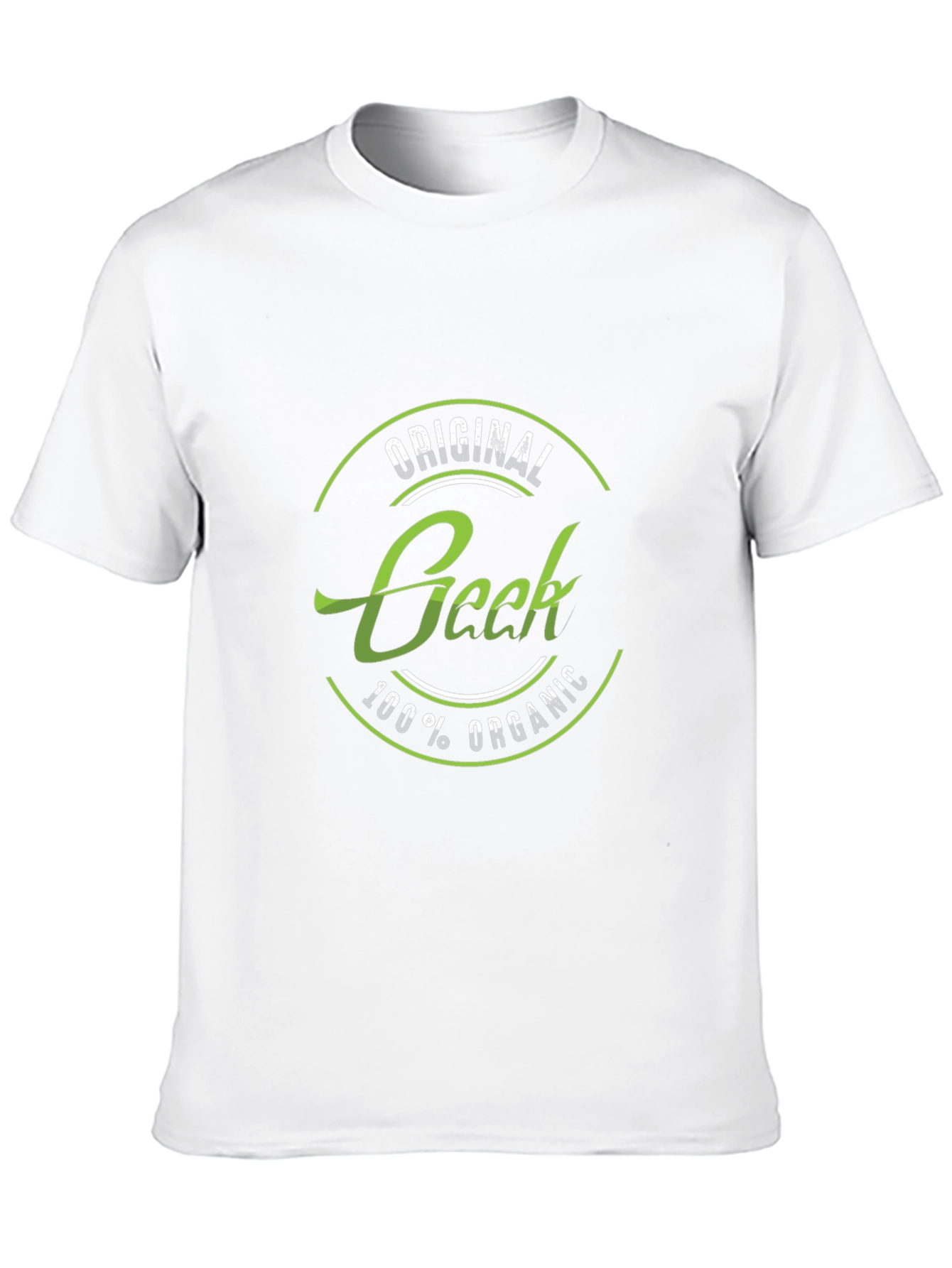 Original Geek 100% Organic Black T-Shirt