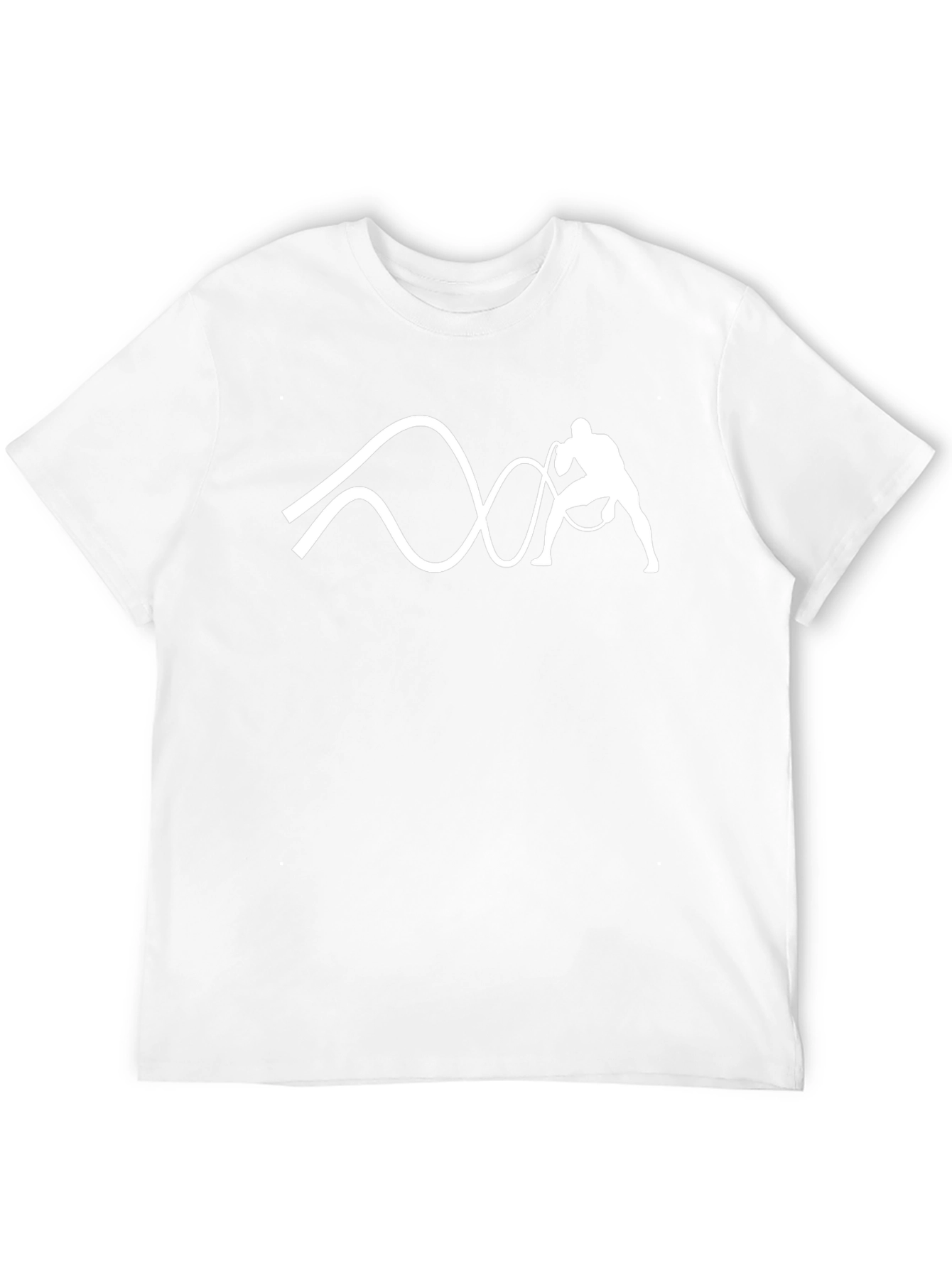Black Graphic T-Shirt - Workout Design
