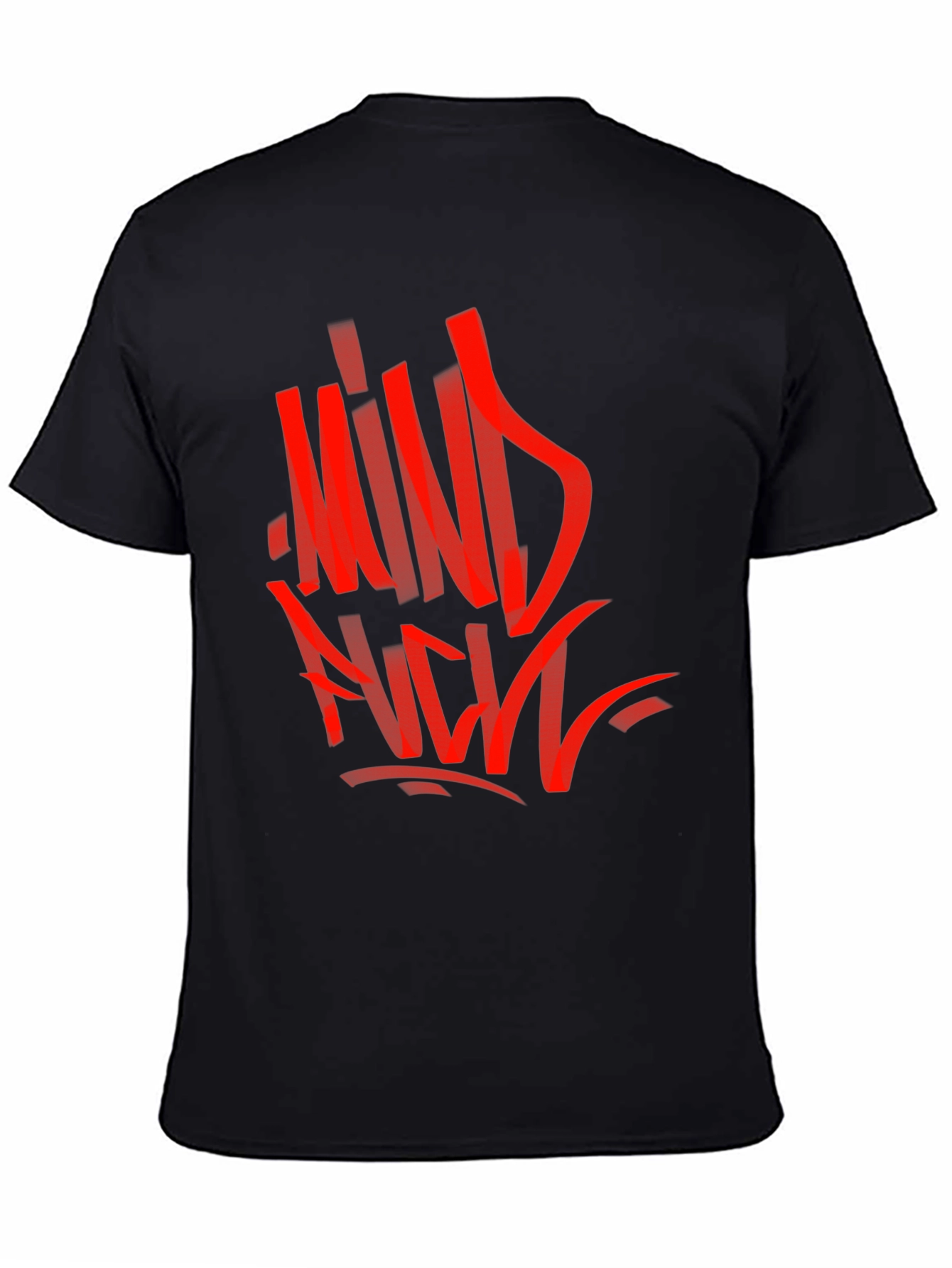 Mind Rich Graphic Print Black T-Shirt