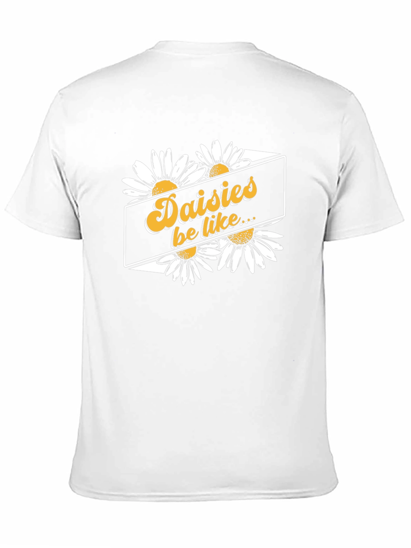 Daisy Graphic Tee - Retro Floral Design