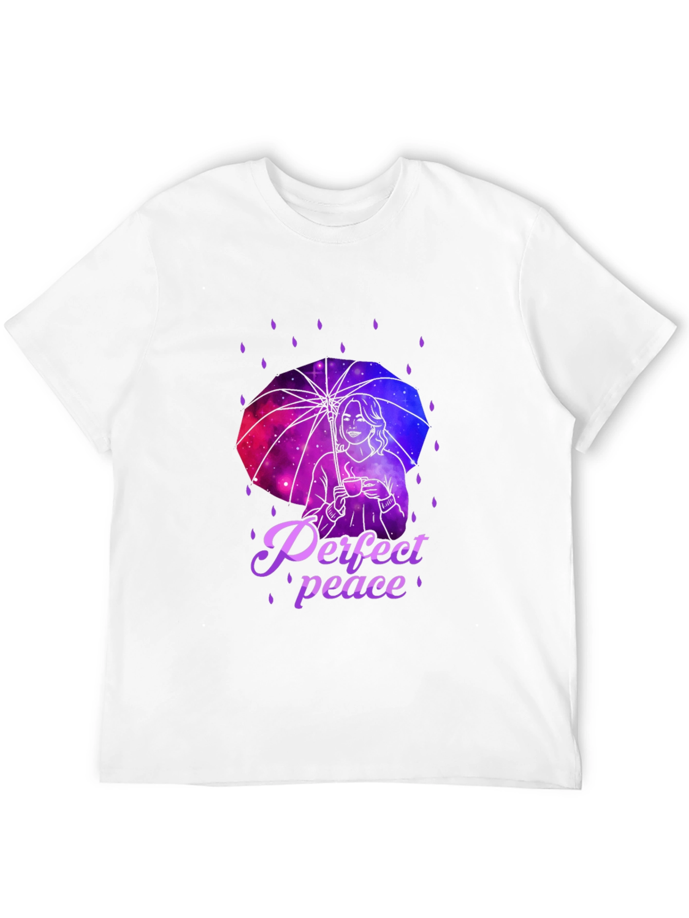 Perfect Peace Galaxy Umbrella T-Shirt