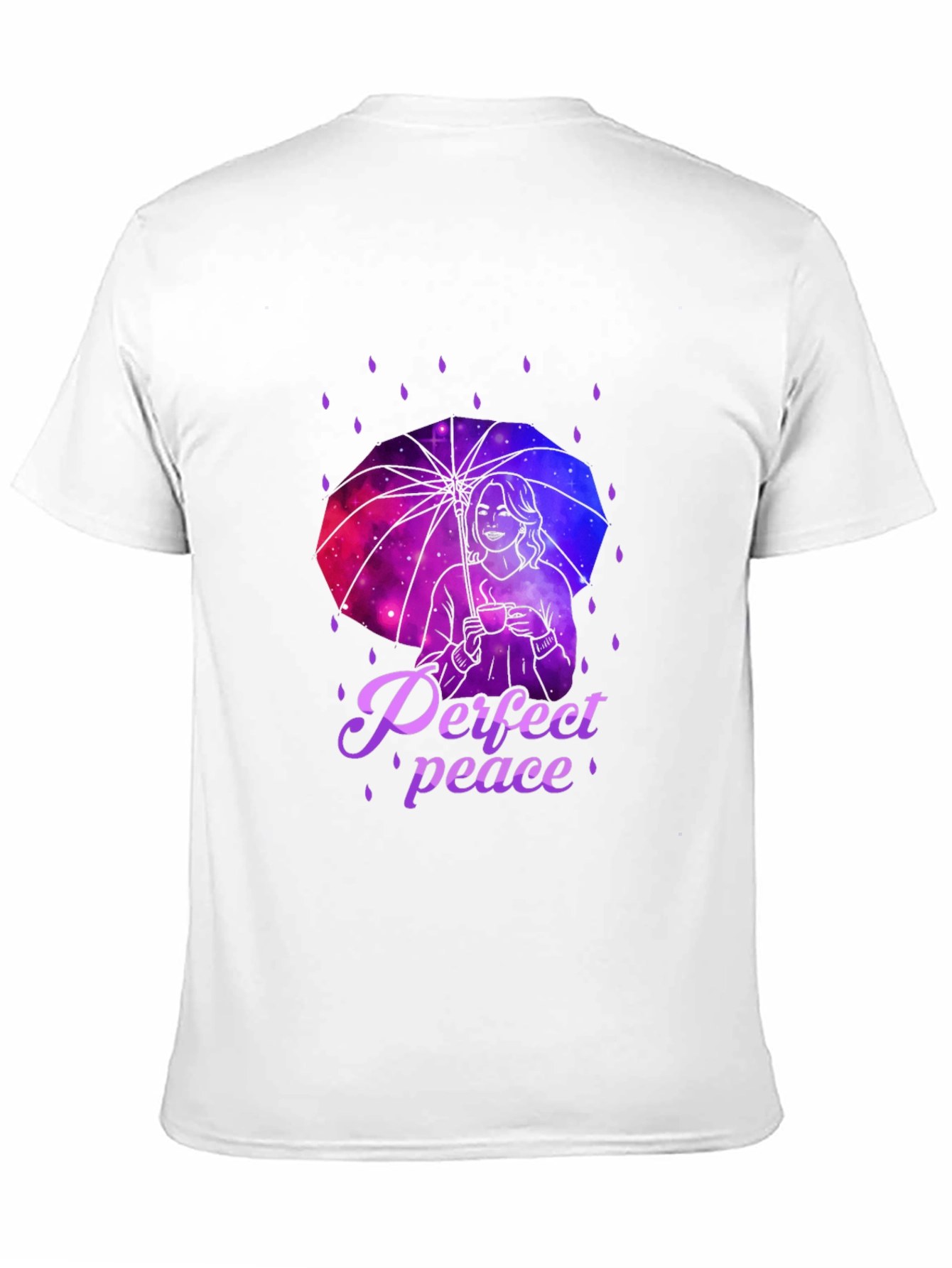 Perfect Peace Galaxy Umbrella T-Shirt
