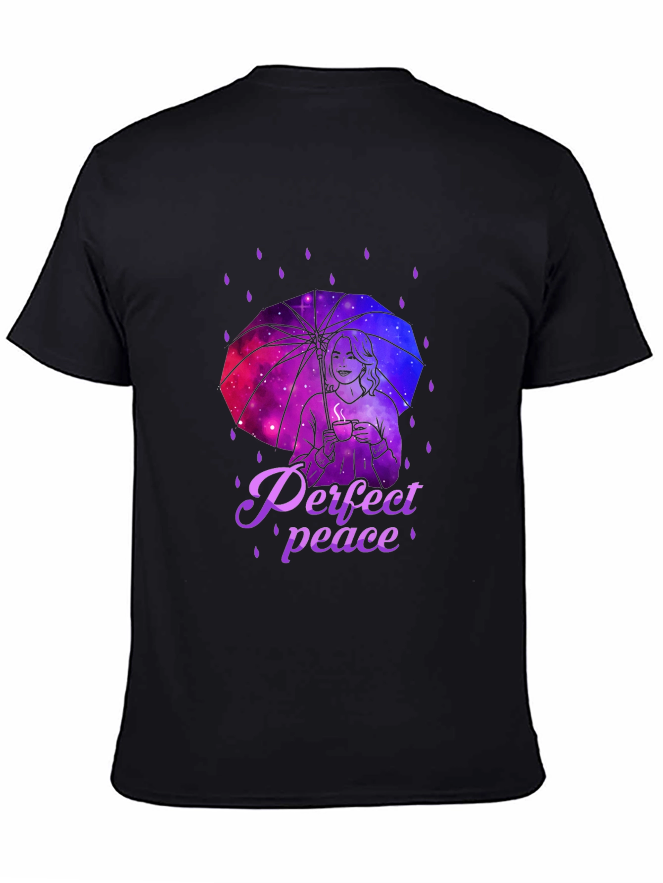 Perfect Peace Galaxy Umbrella T-Shirt