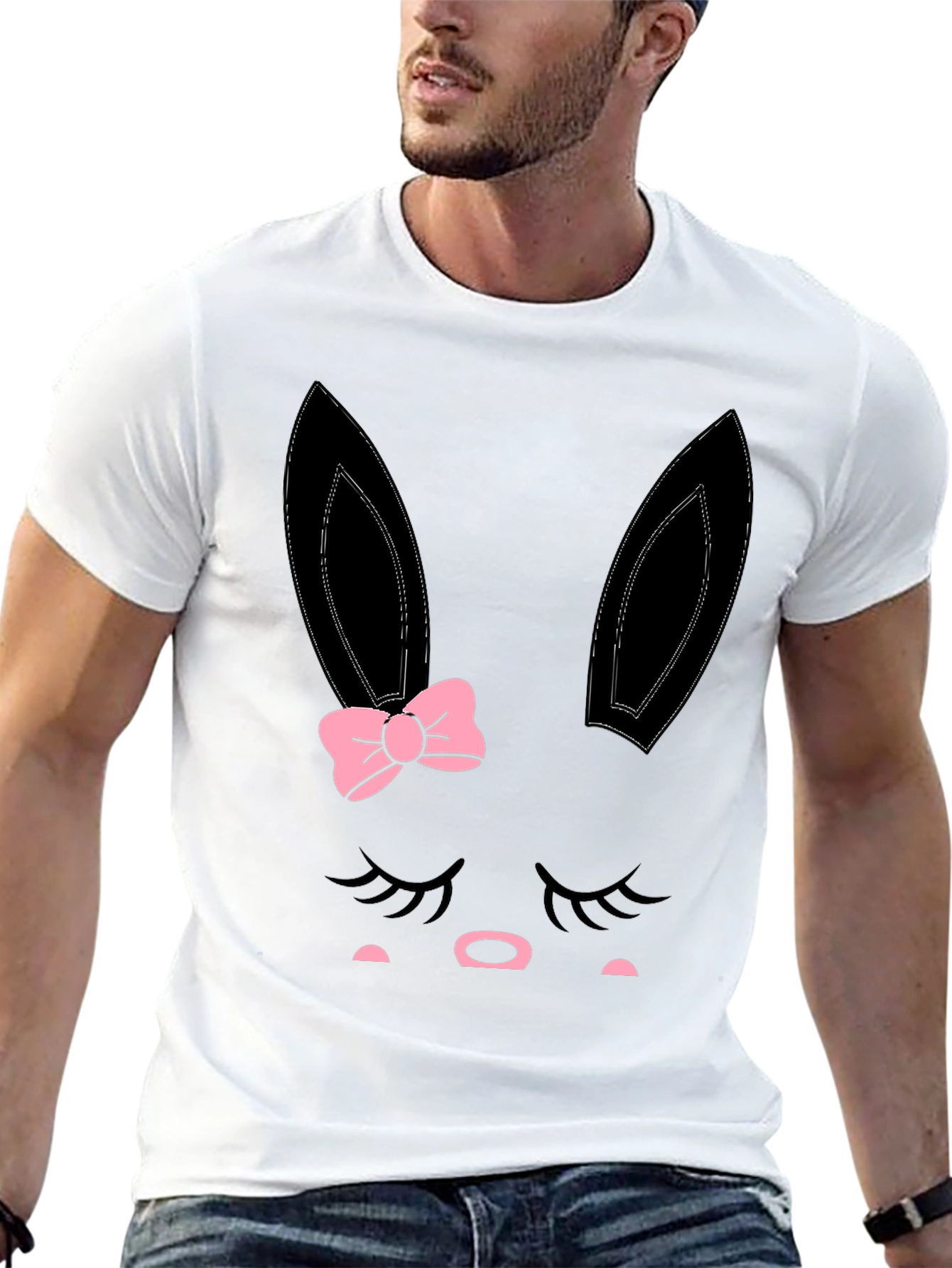 Bunny Face Graphic Tee