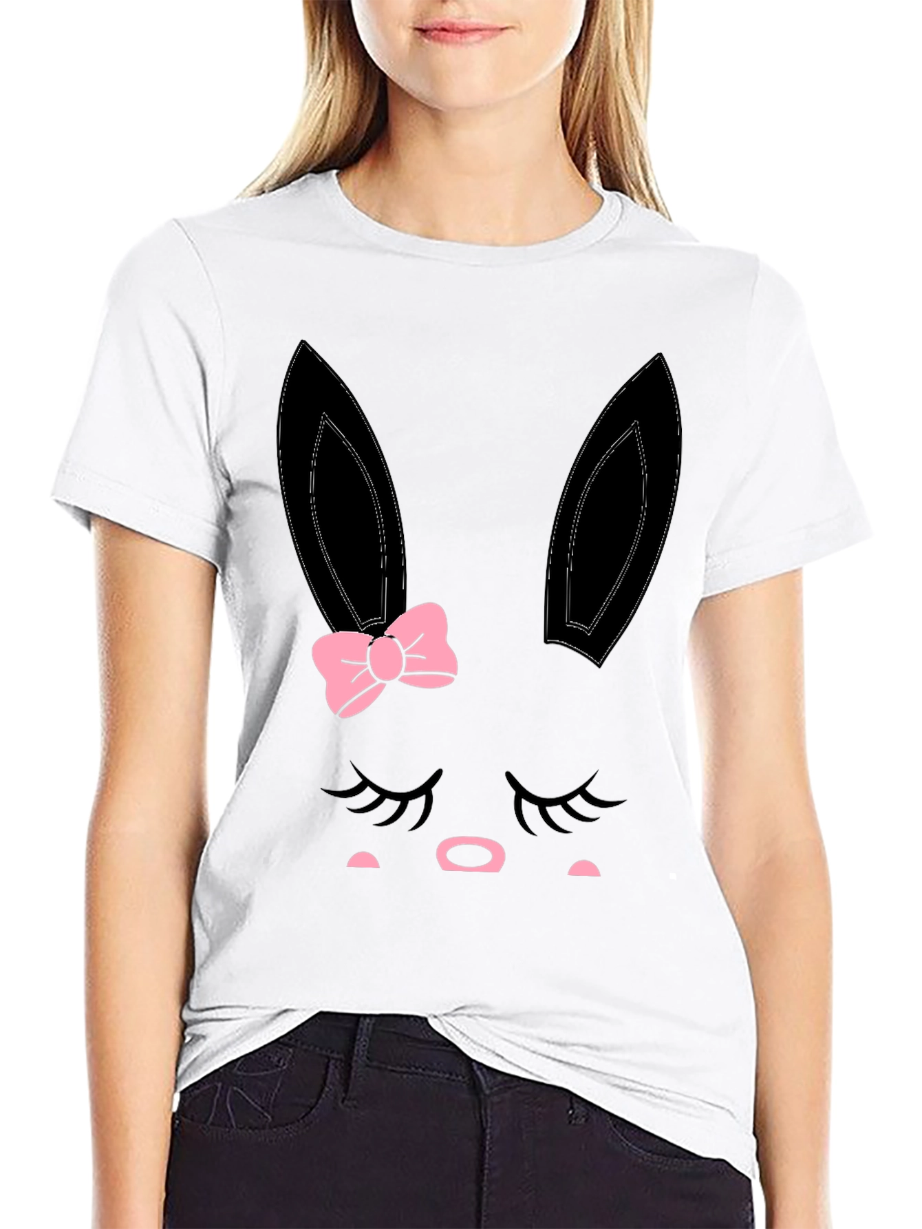 Bunny Face Graphic Tee