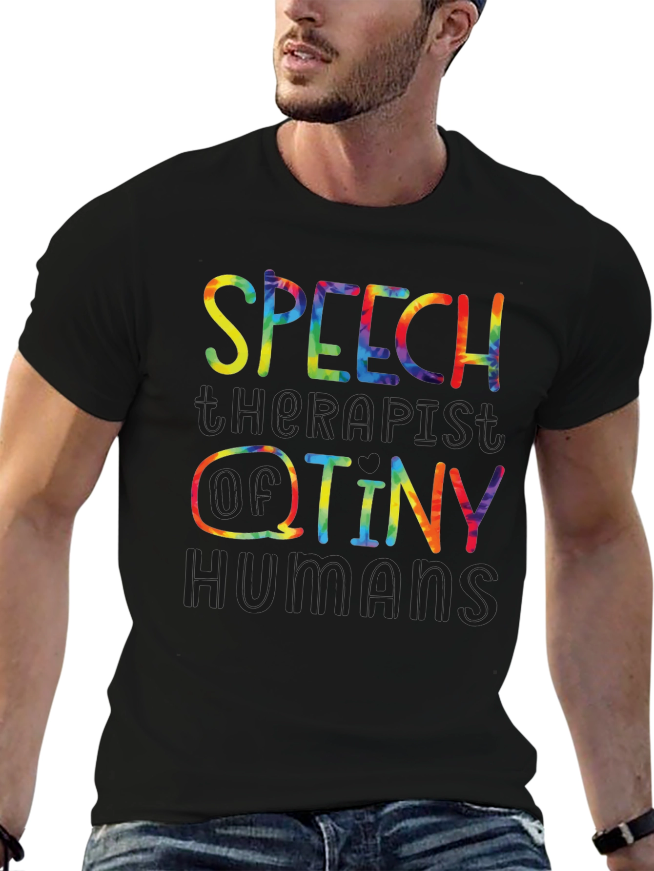 Speech Therapist of Tiny Humans Graphic Tee