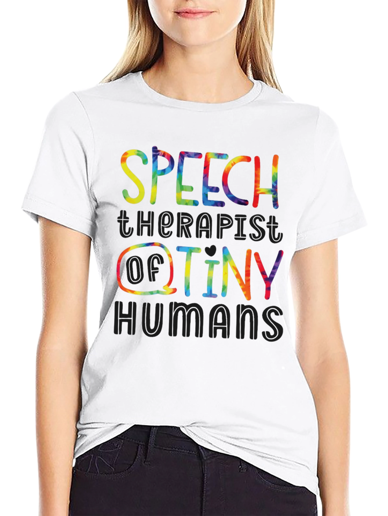 Speech Therapist of Tiny Humans Graphic Tee