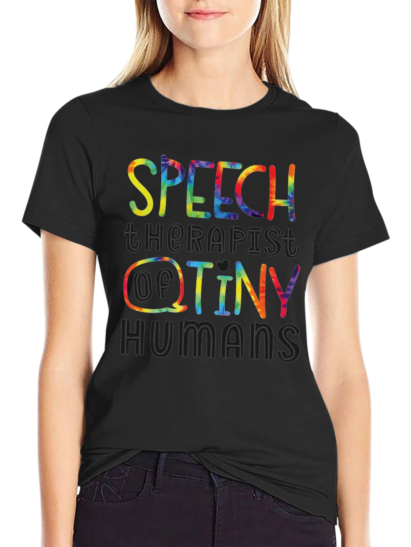 Speech Therapist of Tiny Humans Graphic Tee