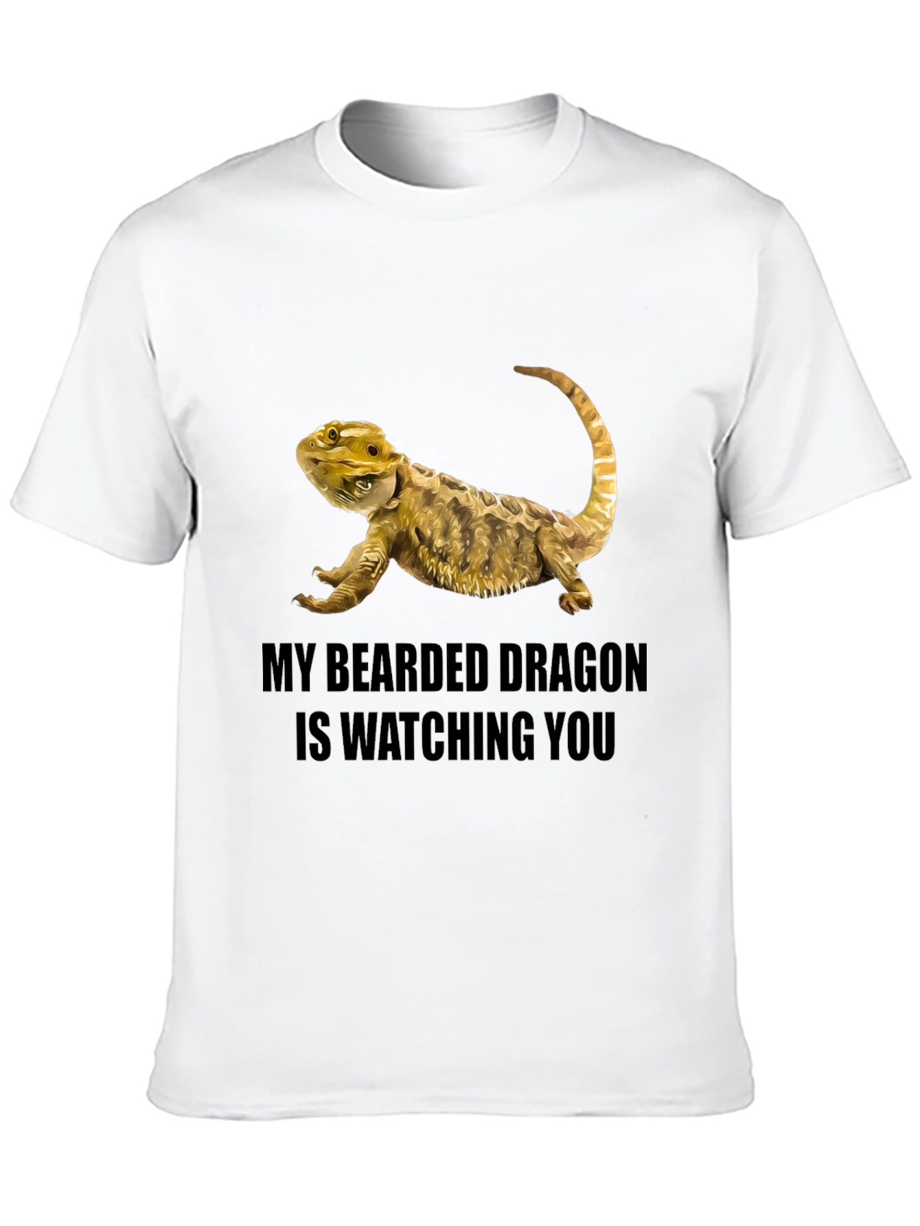 Bearded Dragon Watching You T-Shirt