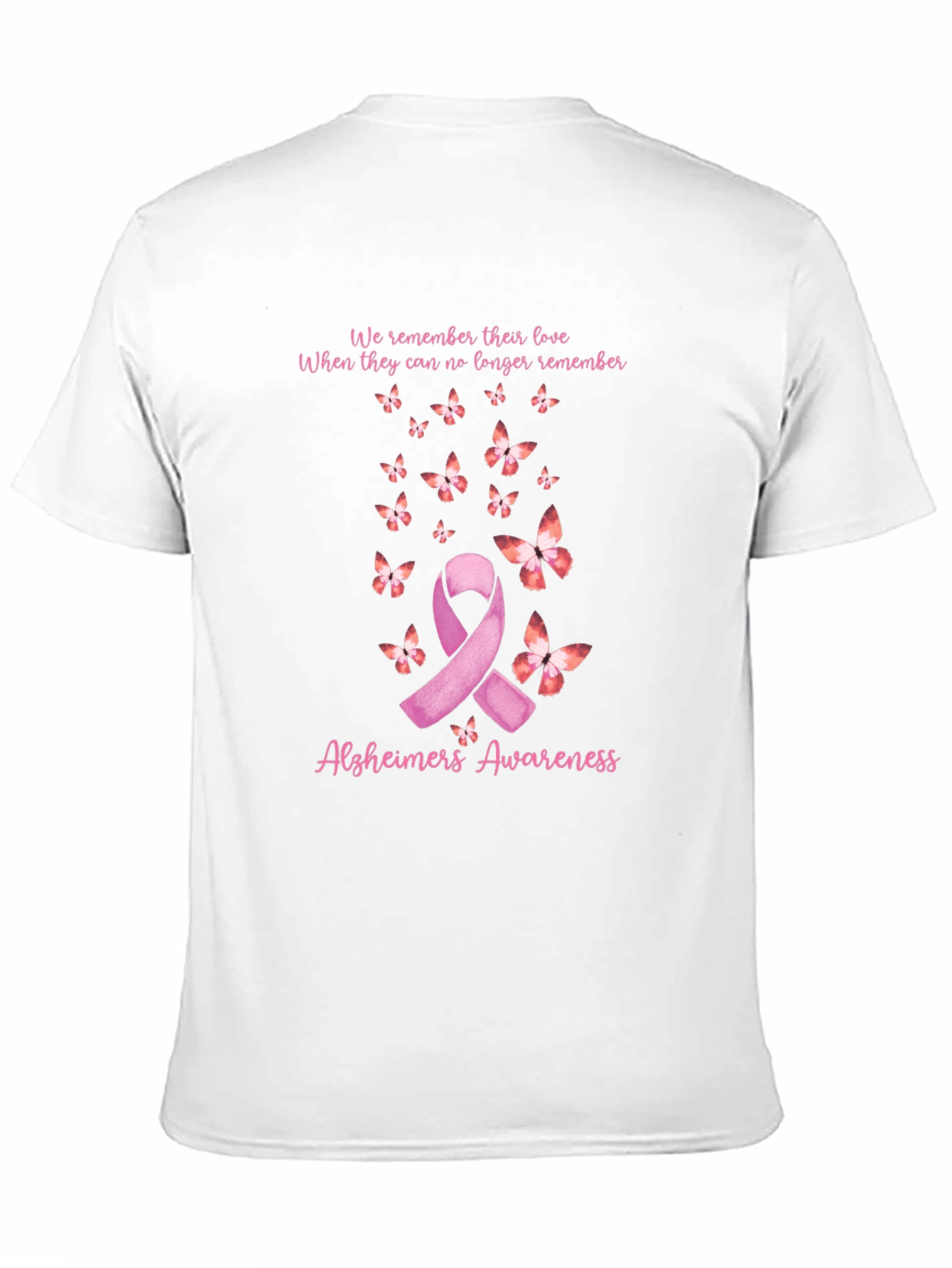 Alzheimers Awareness Ribbon T-Shirt