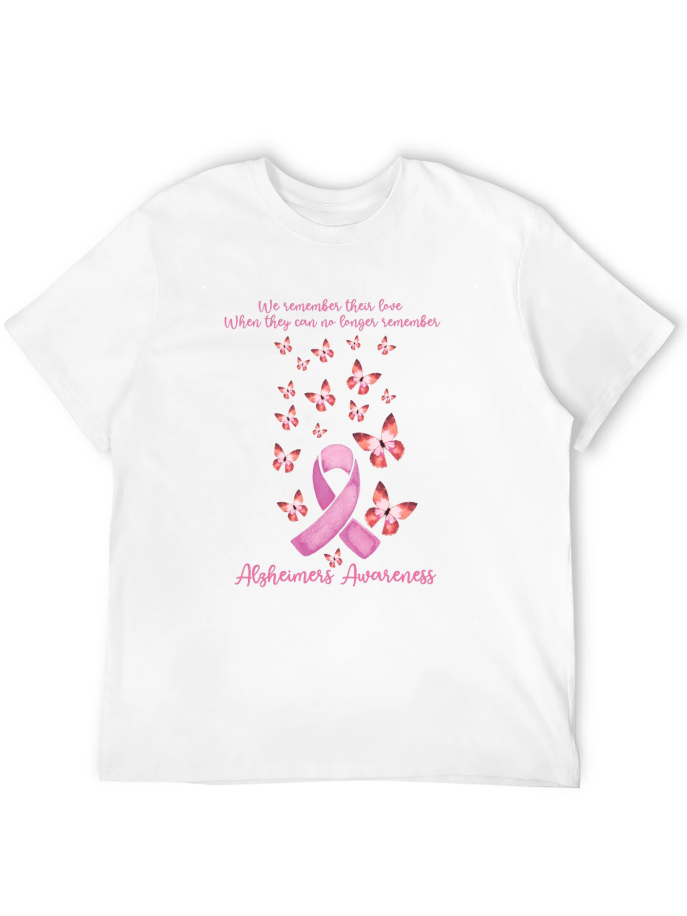 Alzheimers Awareness Ribbon T-Shirt