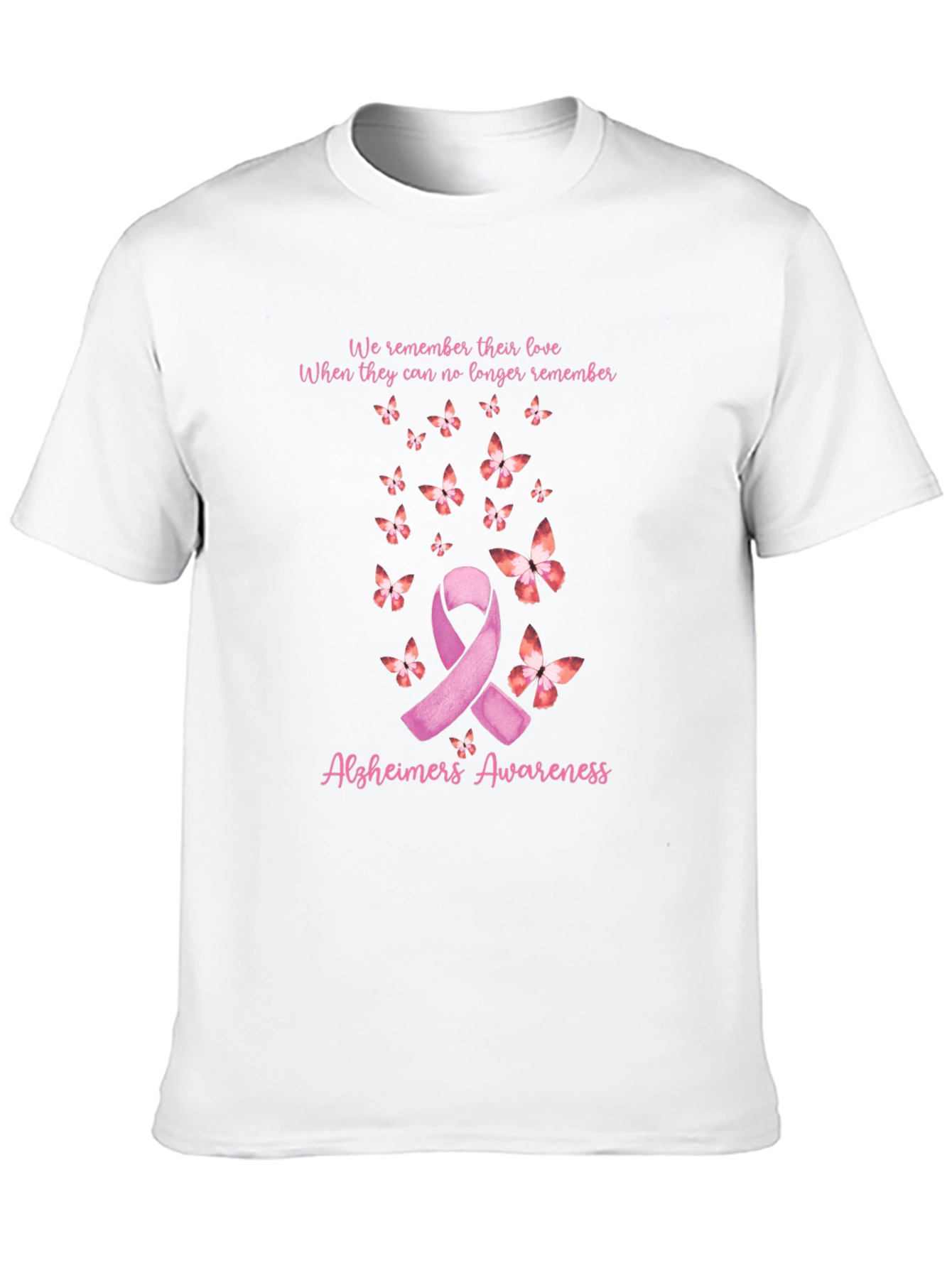Alzheimers Awareness Ribbon T-Shirt