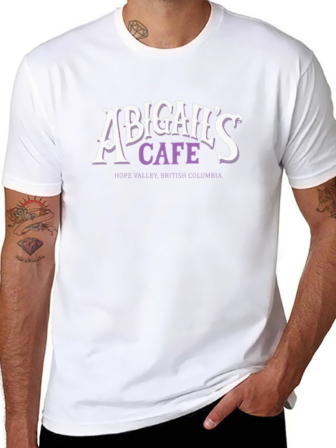 Abigails Cafe T-Shirt - Hope Valley BC