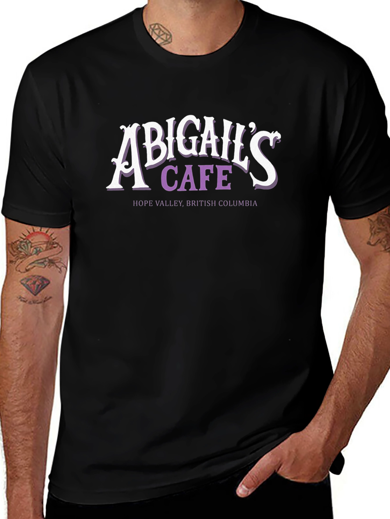 Abigails Cafe T-Shirt - Hope Valley BC