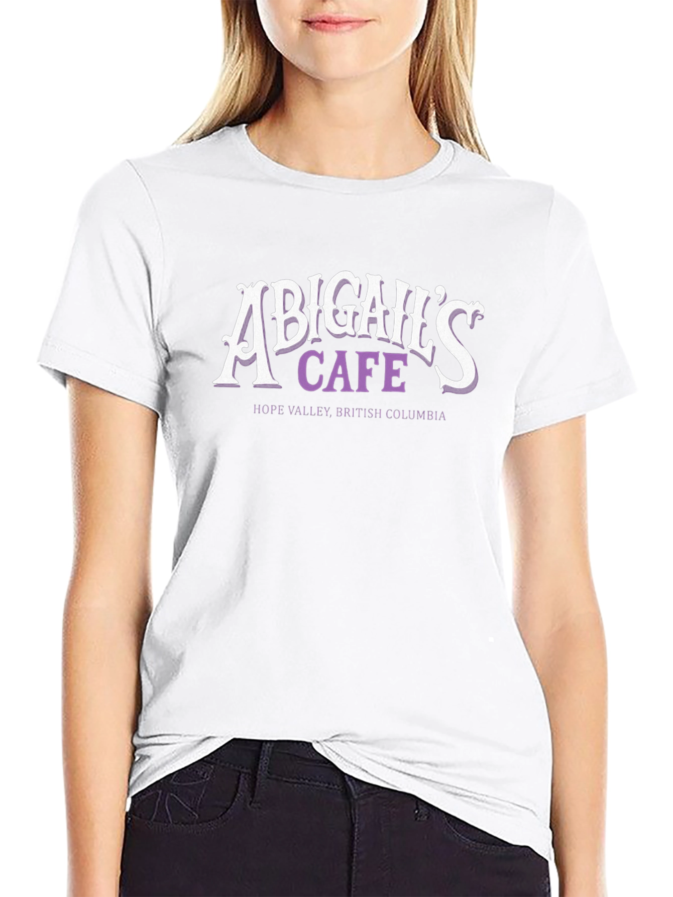 Abigails Cafe T-Shirt - Hope Valley BC