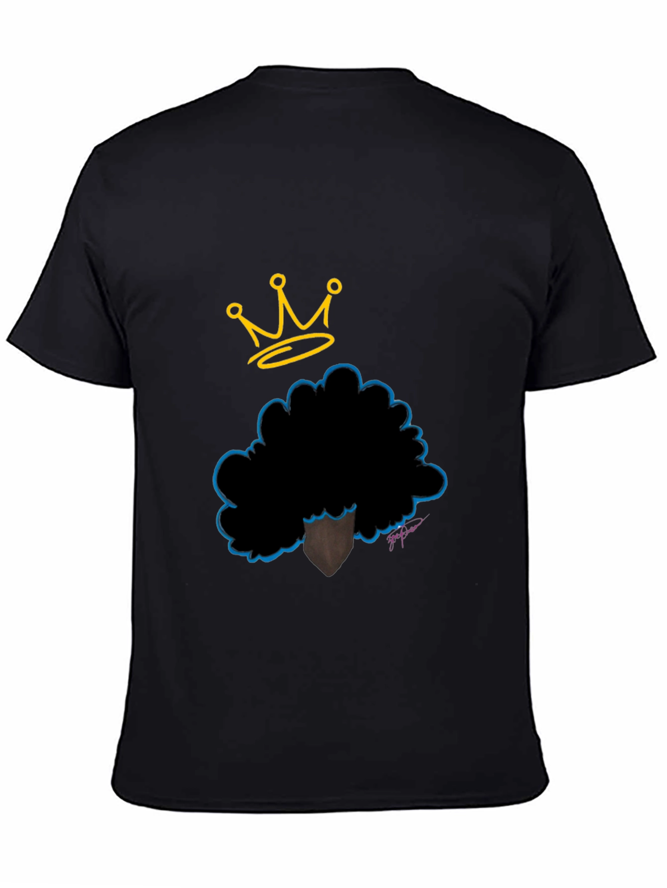 Black Queen Afro T-Shirt