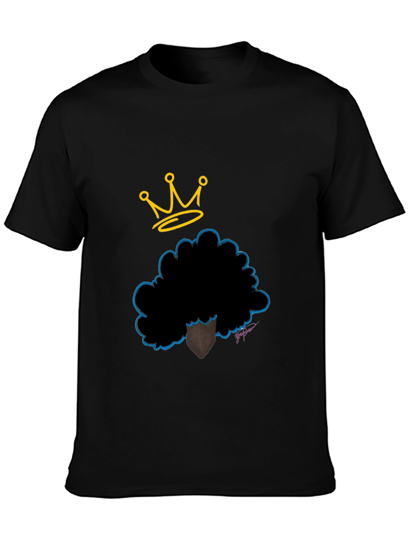 Black Queen Afro T-Shirt