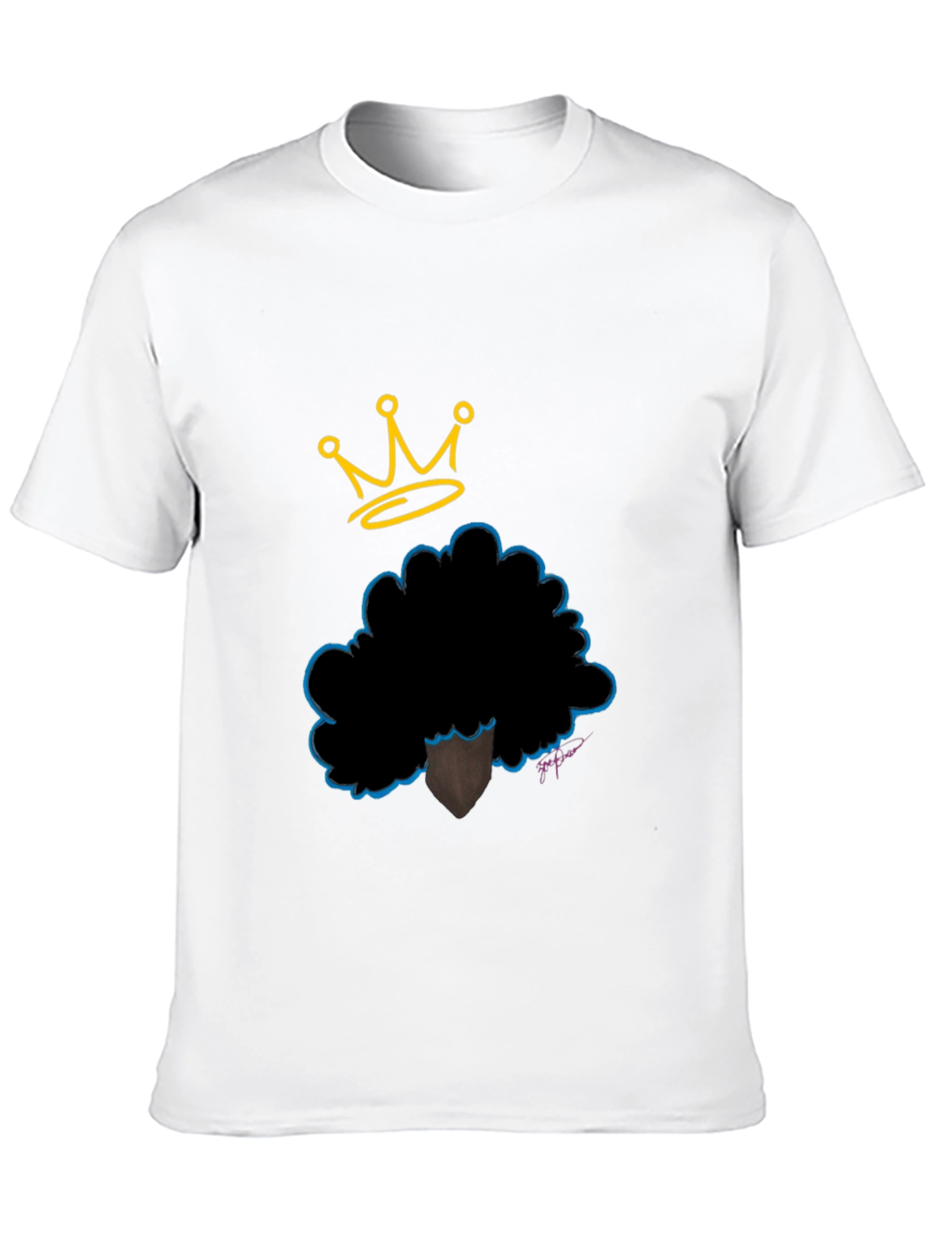 Black Queen Afro T-Shirt