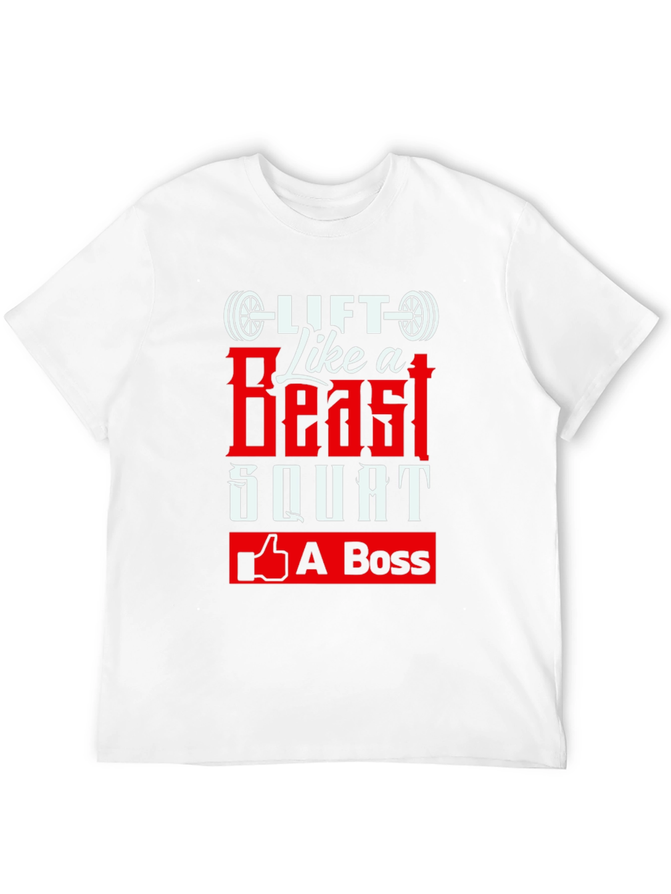 Lift Like a Beast Squat A Boss Black Tee