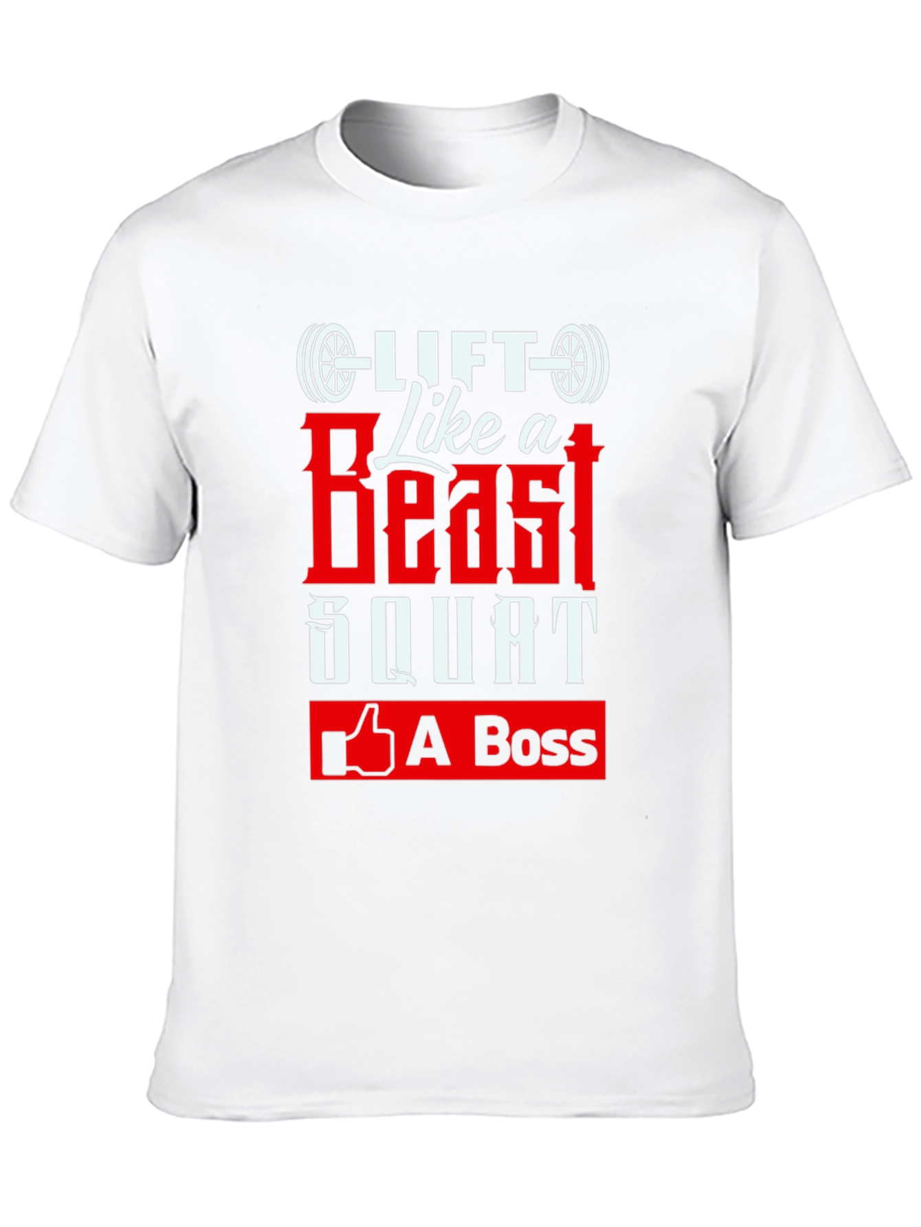 Lift Like a Beast Squat A Boss Black Tee